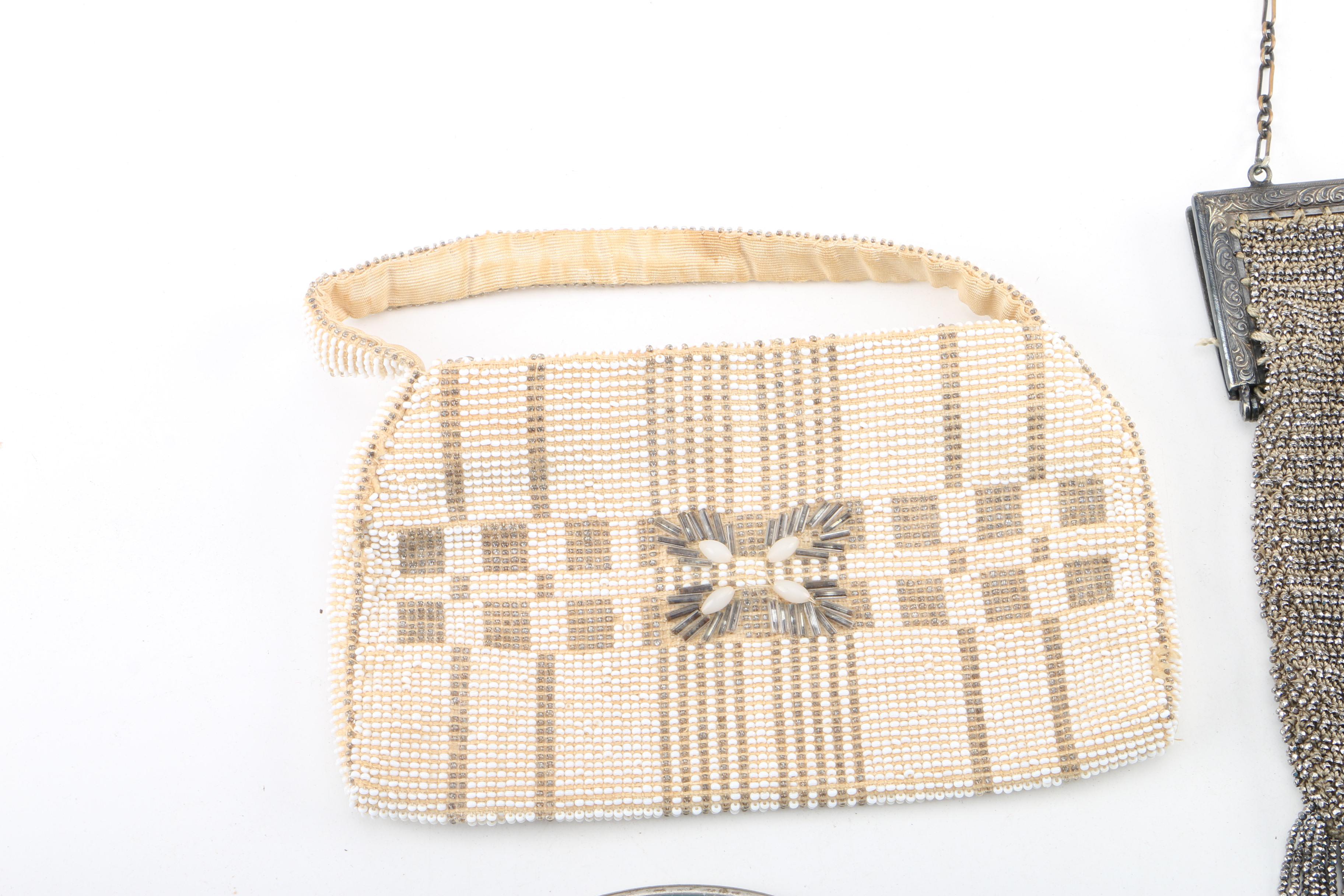 Vintage Whiting & Davis and Other Mesh, Metal, and Beaded Evening Bags