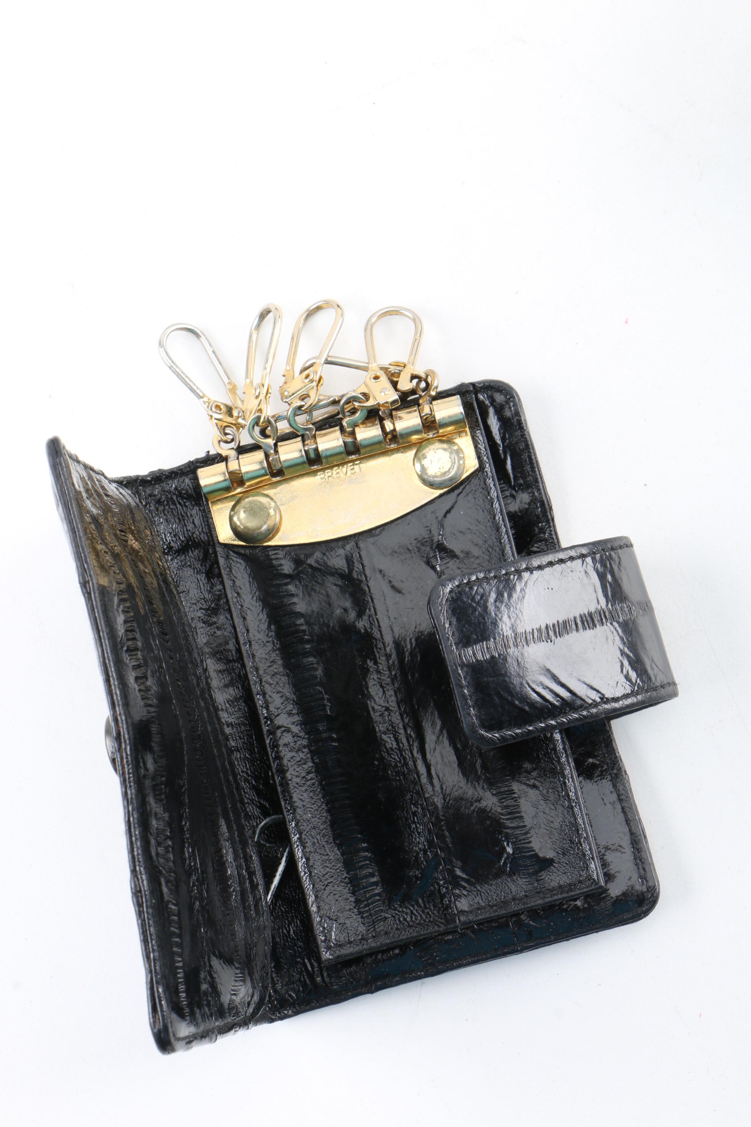 Vintage Eel Skin Clutches, Wallets and other Accessories