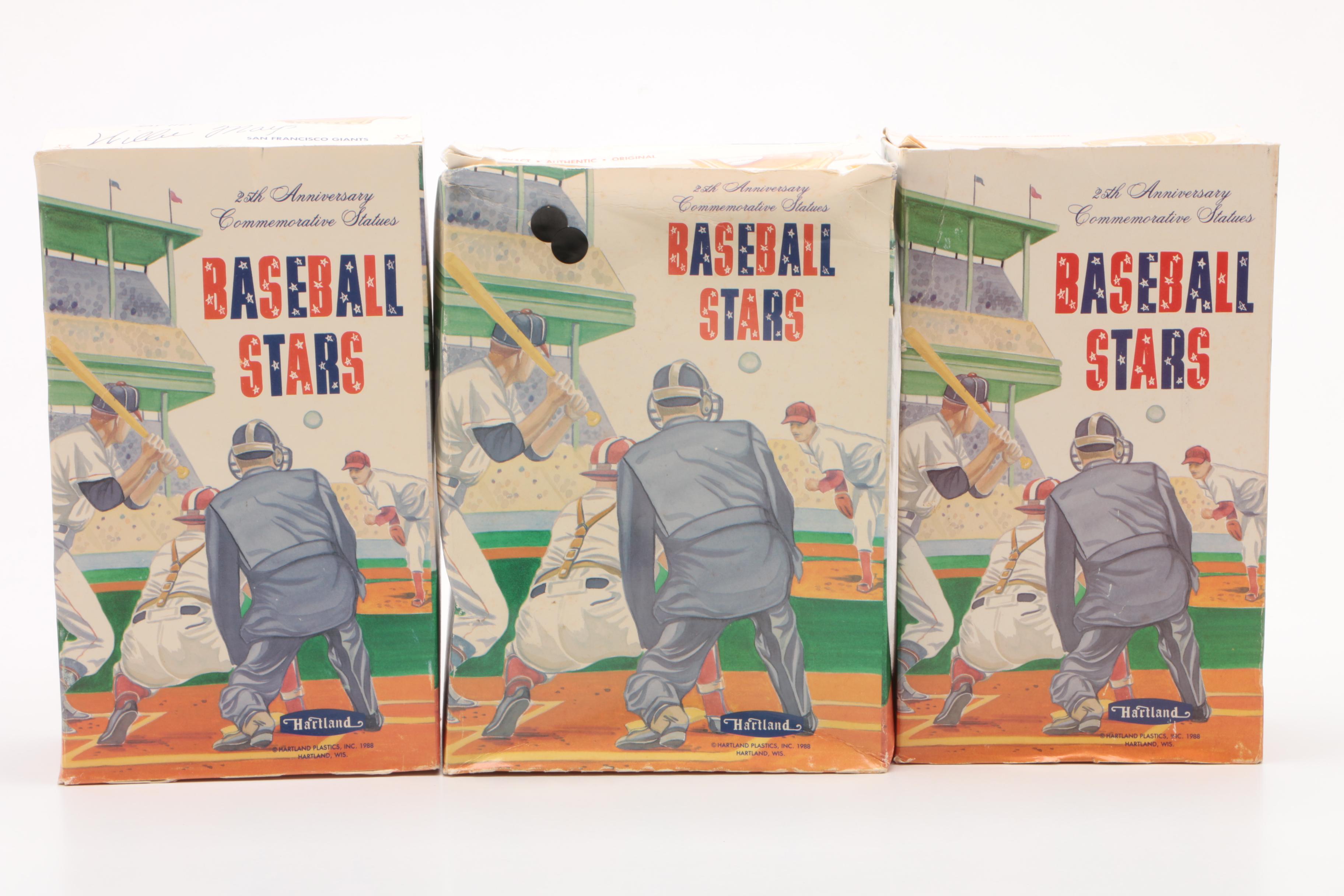 Hartland 25th Anniversary Commemorative "Basesball Stars" Statues