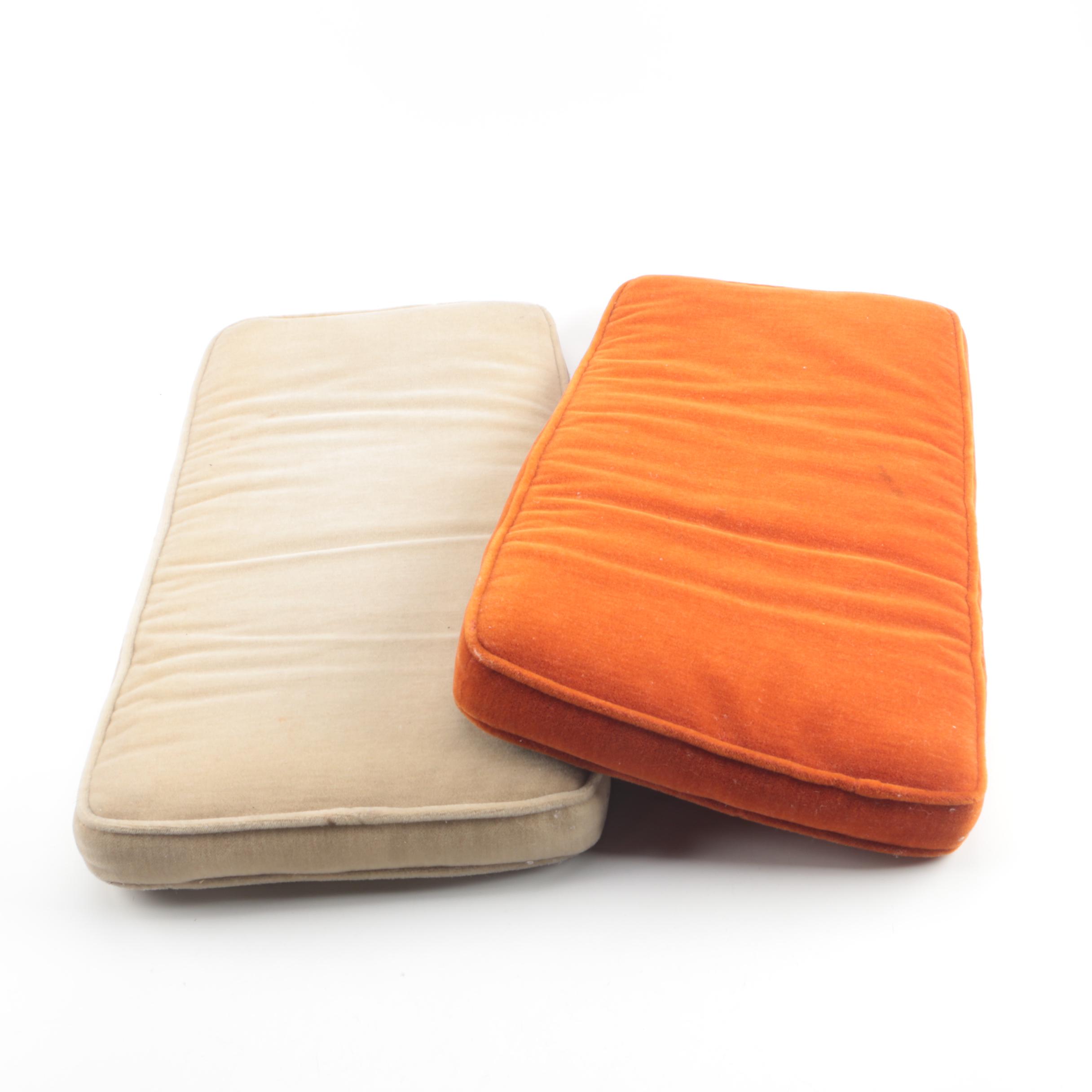 Velour Bench Cushions