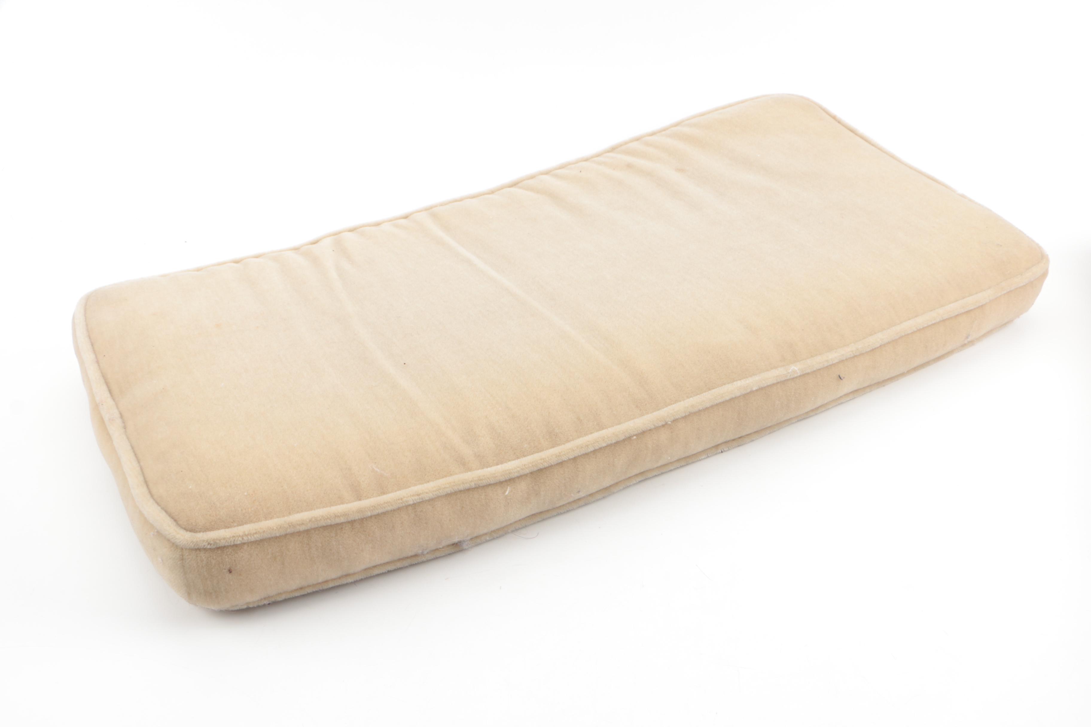Velour Bench Cushions