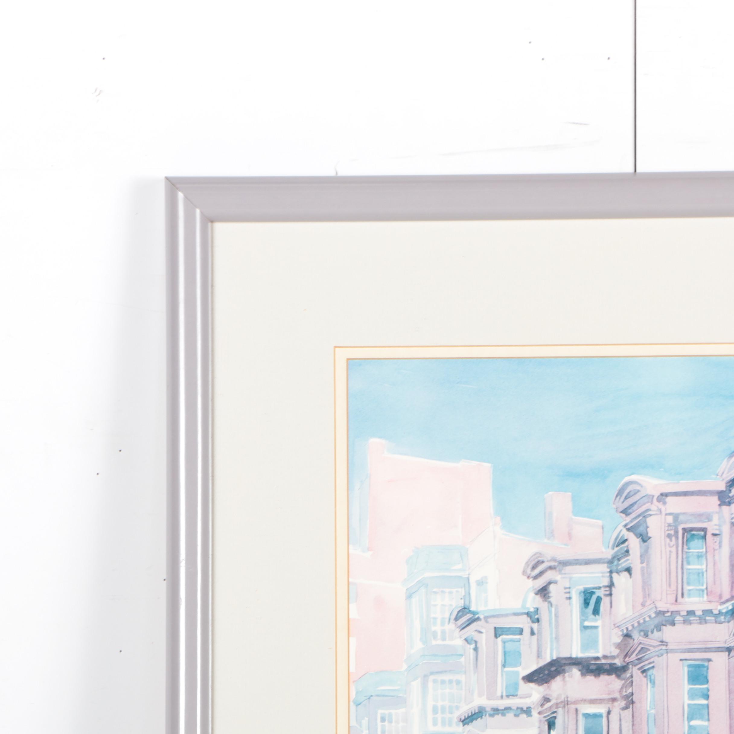 Robert E. Kennedy Circa 1980 Offset Lithograph