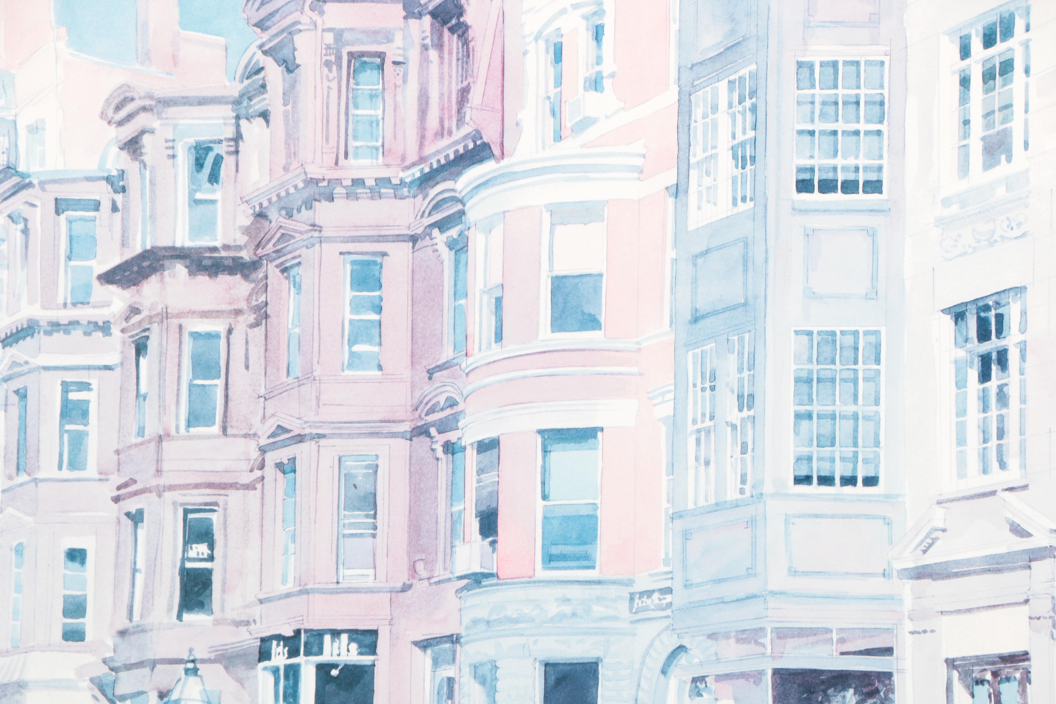 Robert E. Kennedy Circa 1980 Offset Lithograph