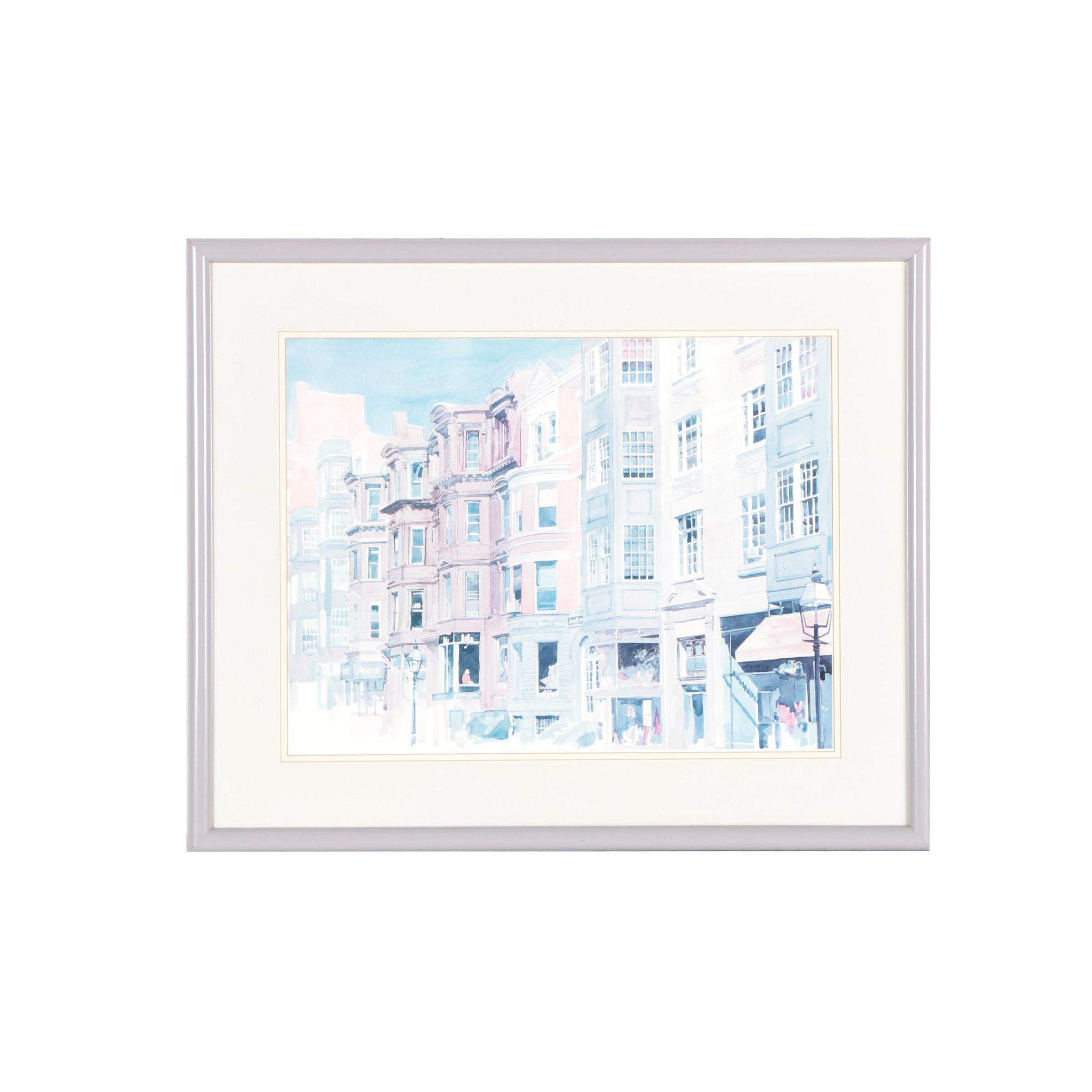 Robert E. Kennedy Circa 1980 Offset Lithograph