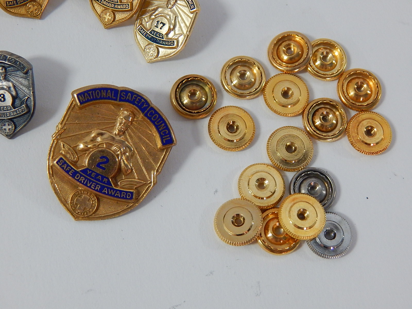 National Safety Council Safe Drive Aware Pinbacks and Others