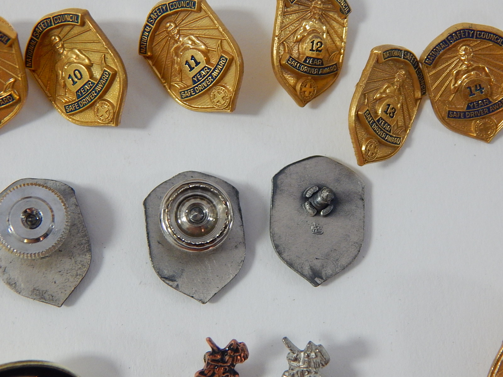 National Safety Council Safe Drive Aware Pinbacks and Others