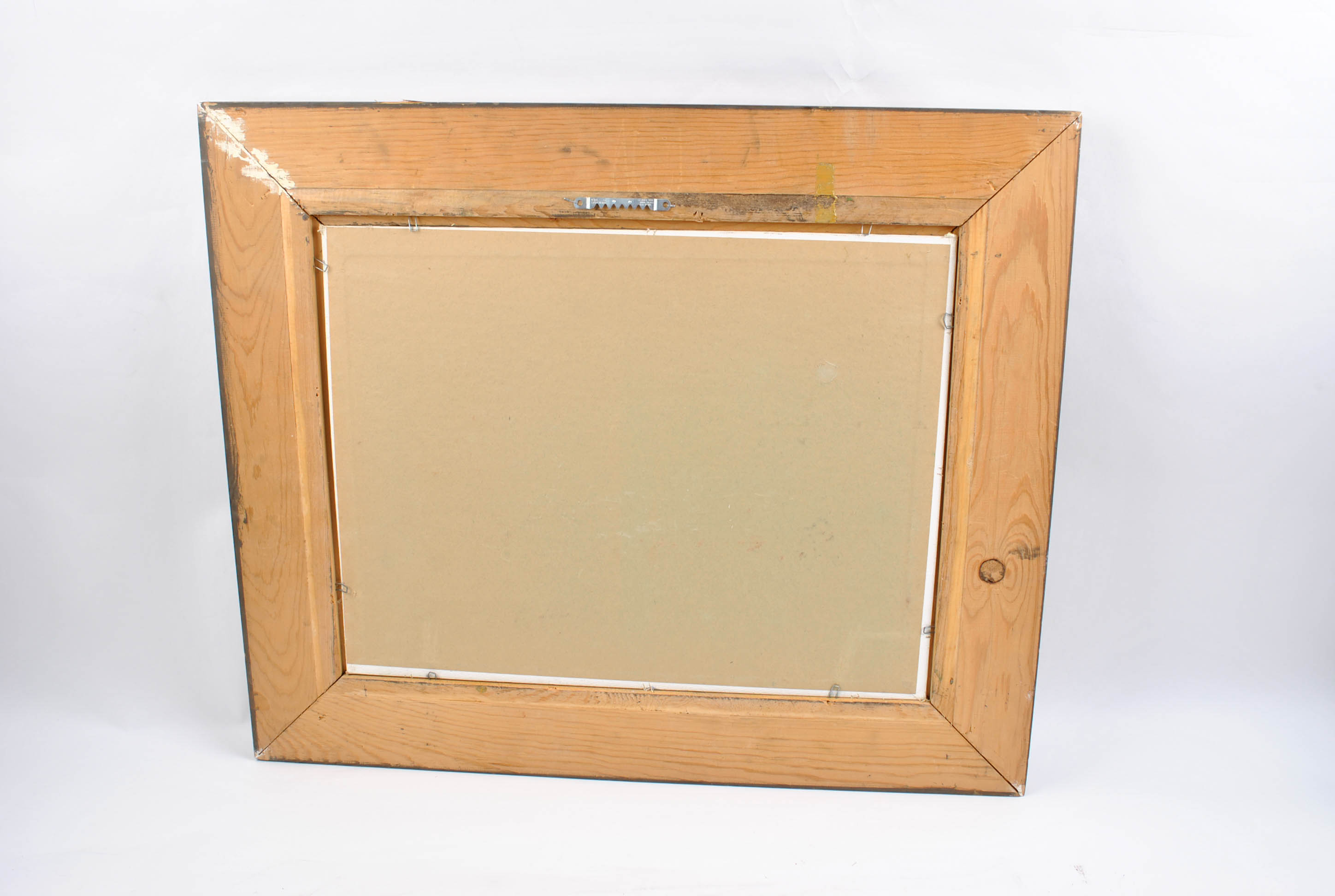 Oil Painting of Seaside Village