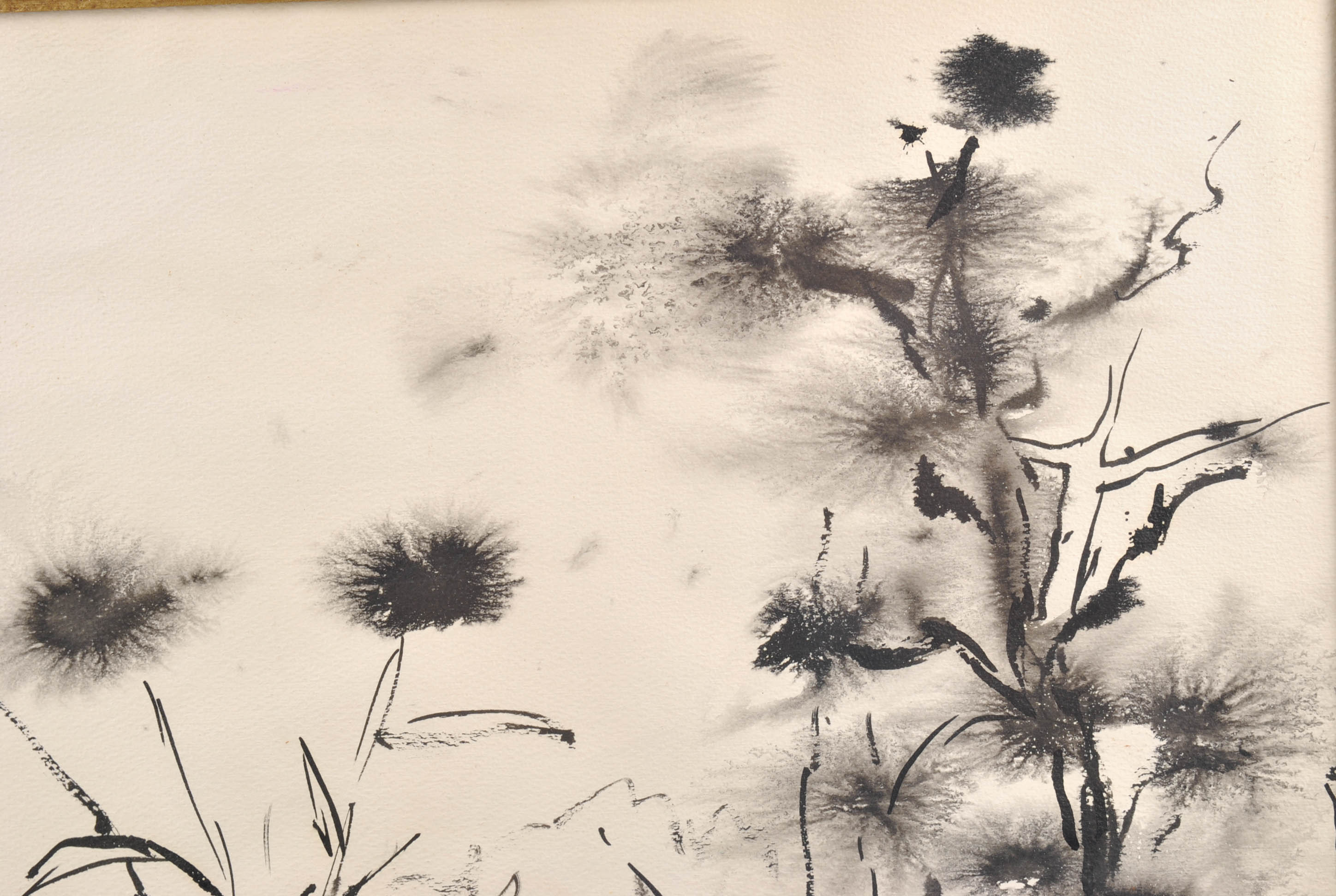 Pen and Ink Landscape Drawing