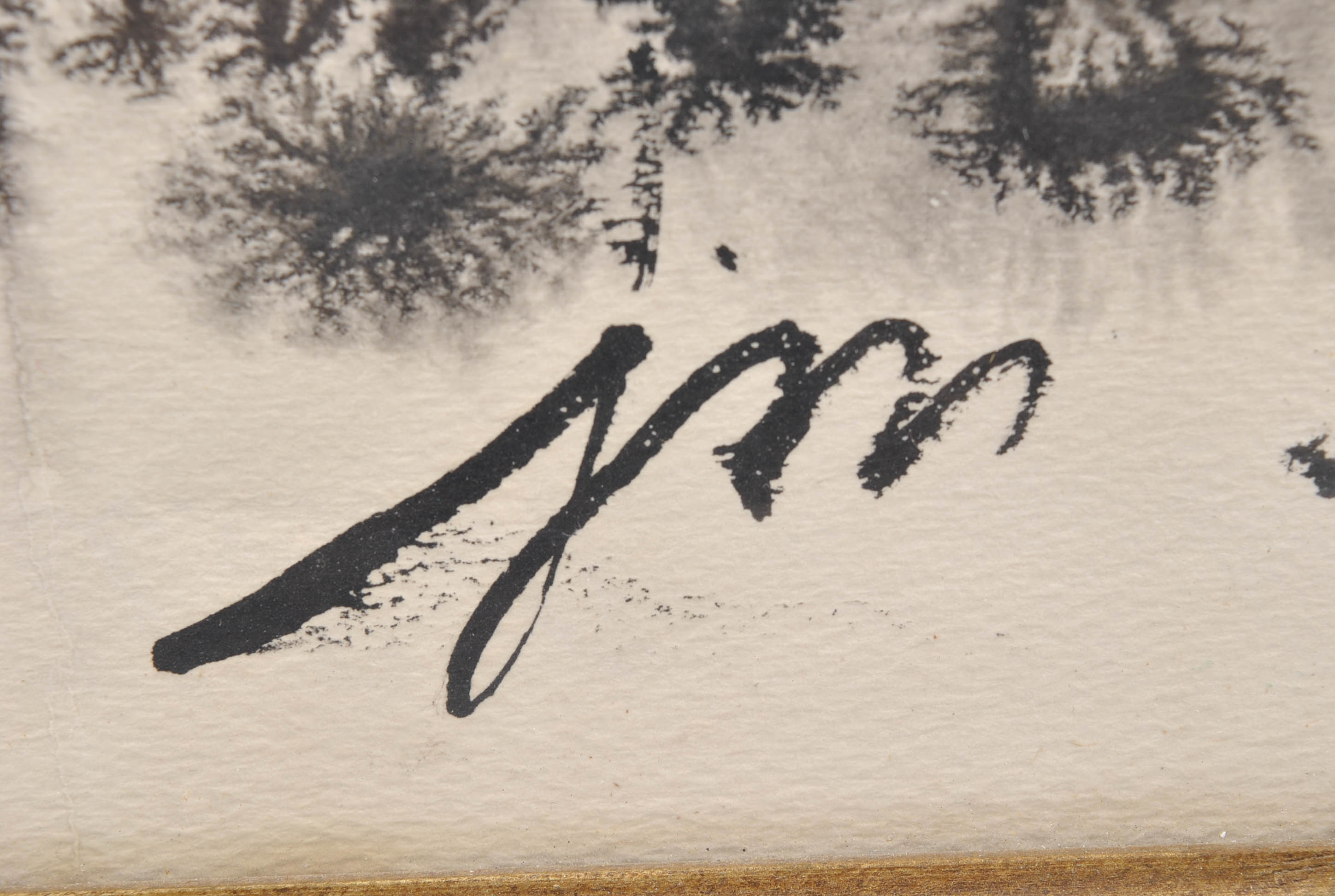 Pen and Ink Landscape Drawing