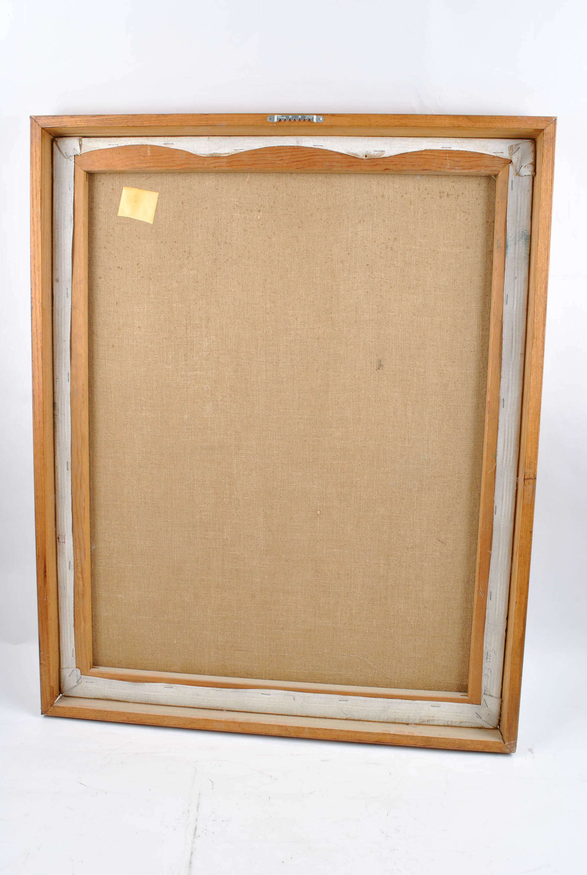 Abstract Oil Painting of Boat by Josephine Mahaffey