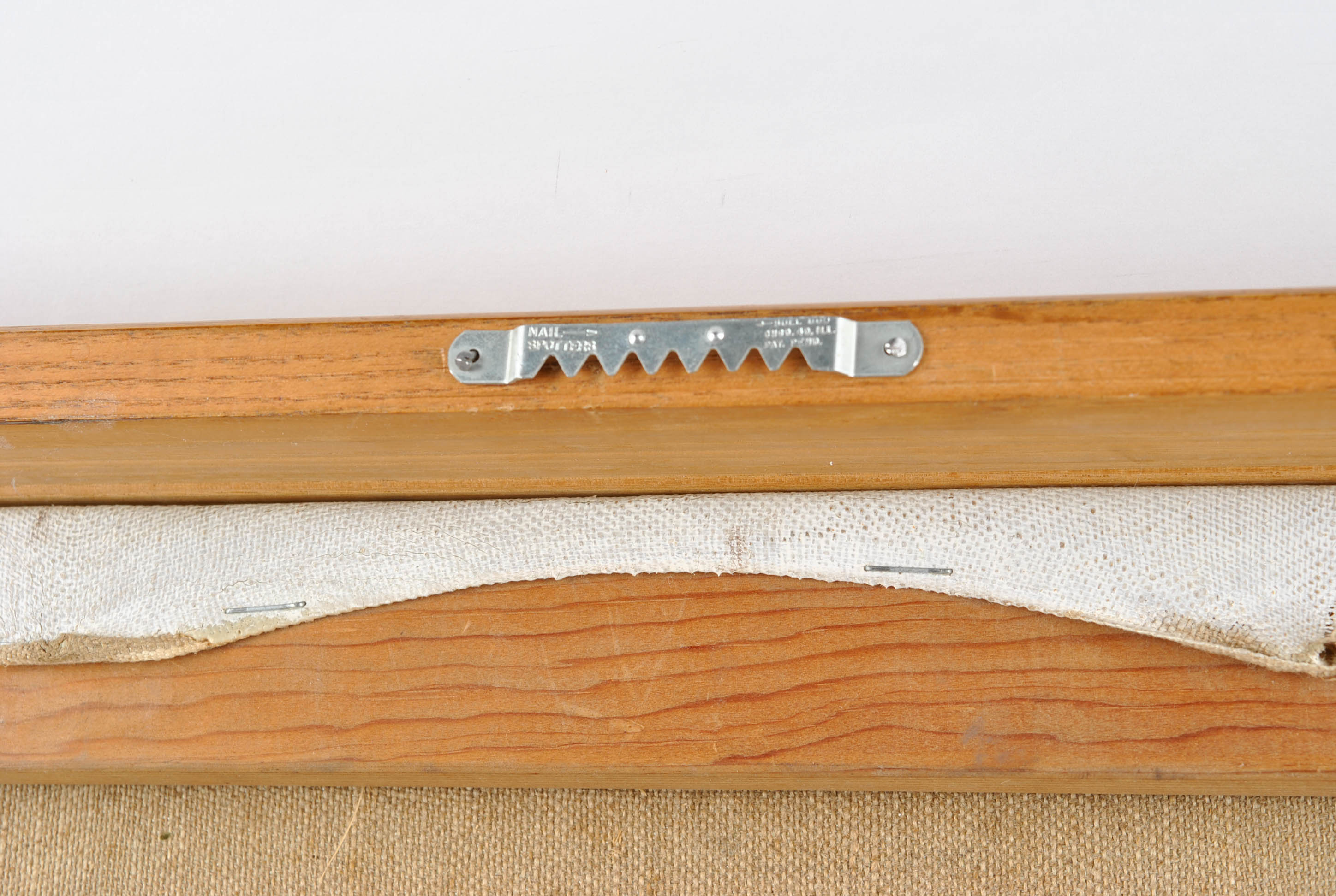 Abstract Oil Painting of Boat by Josephine Mahaffey