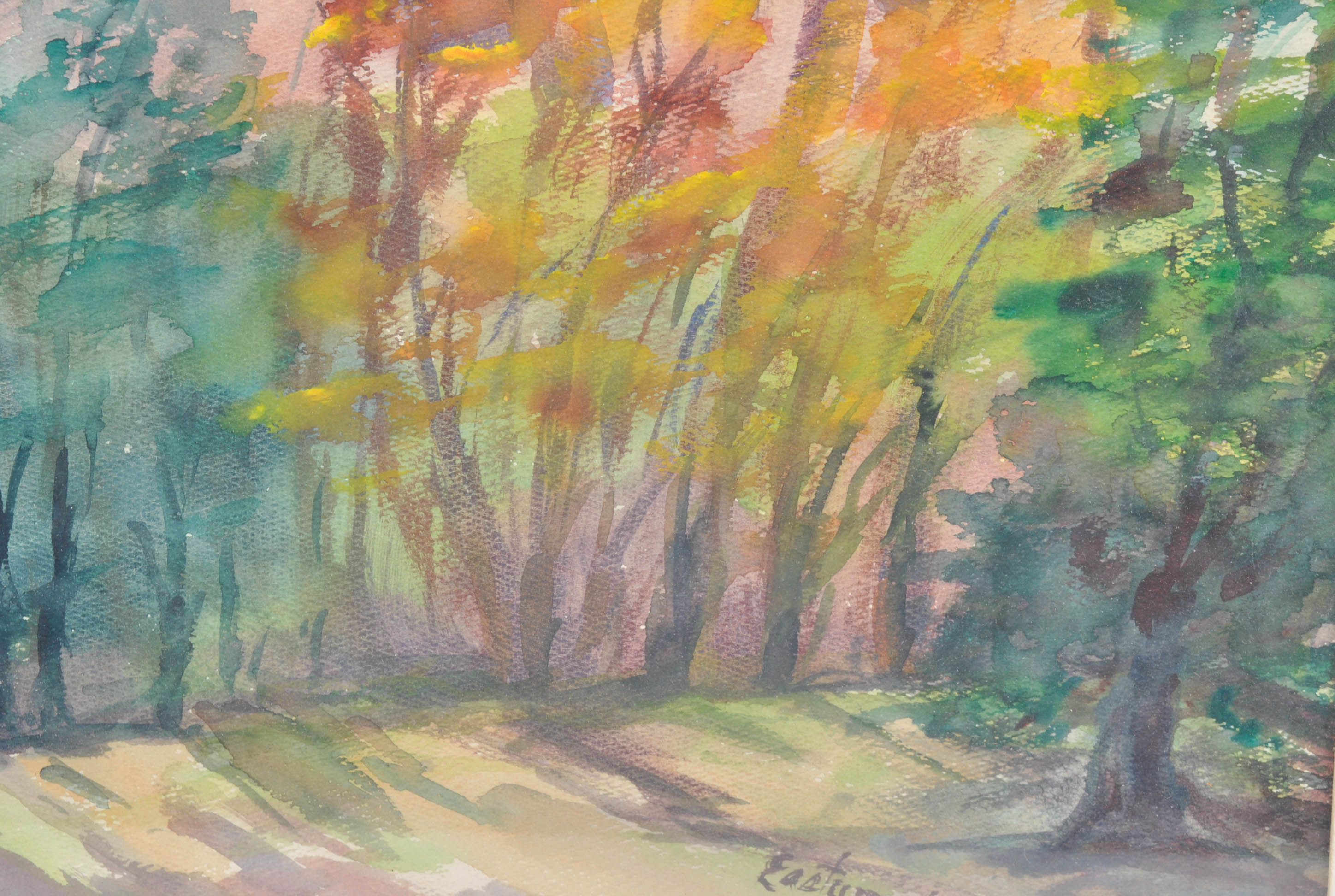 Ruth Eastwood Watercolor Landscape Painting