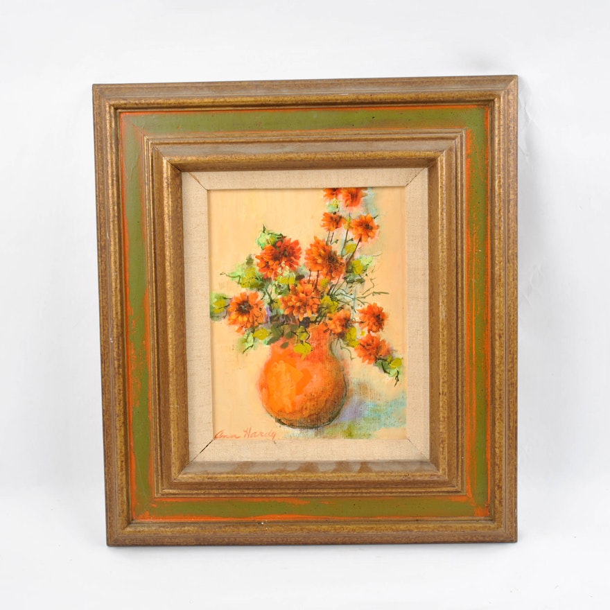 Ann Hardy Still Life Oil Painting