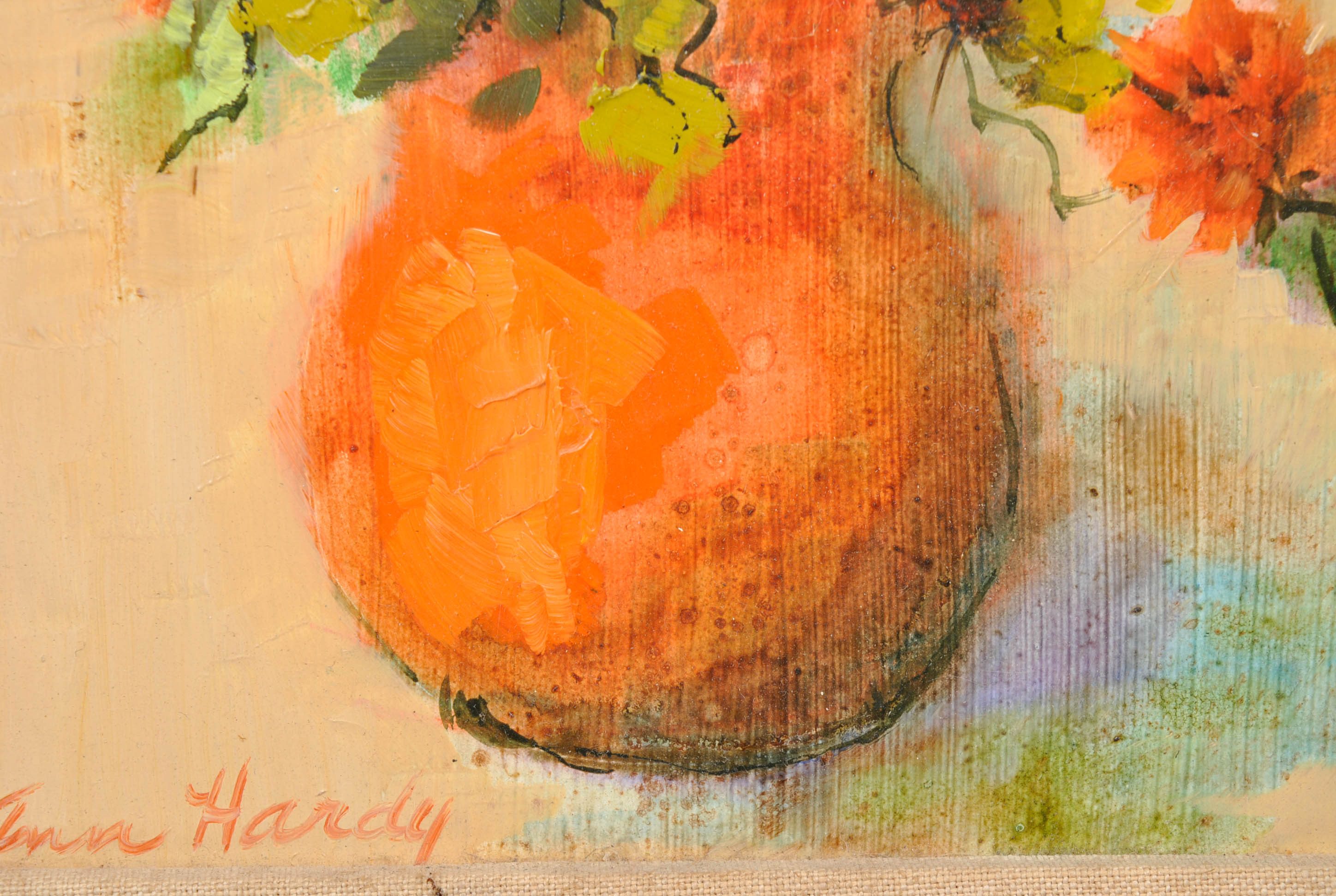 Ann Hardy Still Life Oil Painting