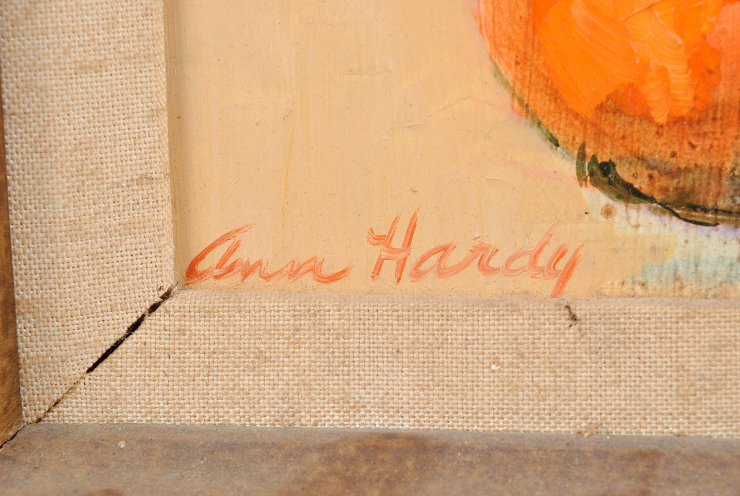 Ann Hardy Still Life Oil Painting