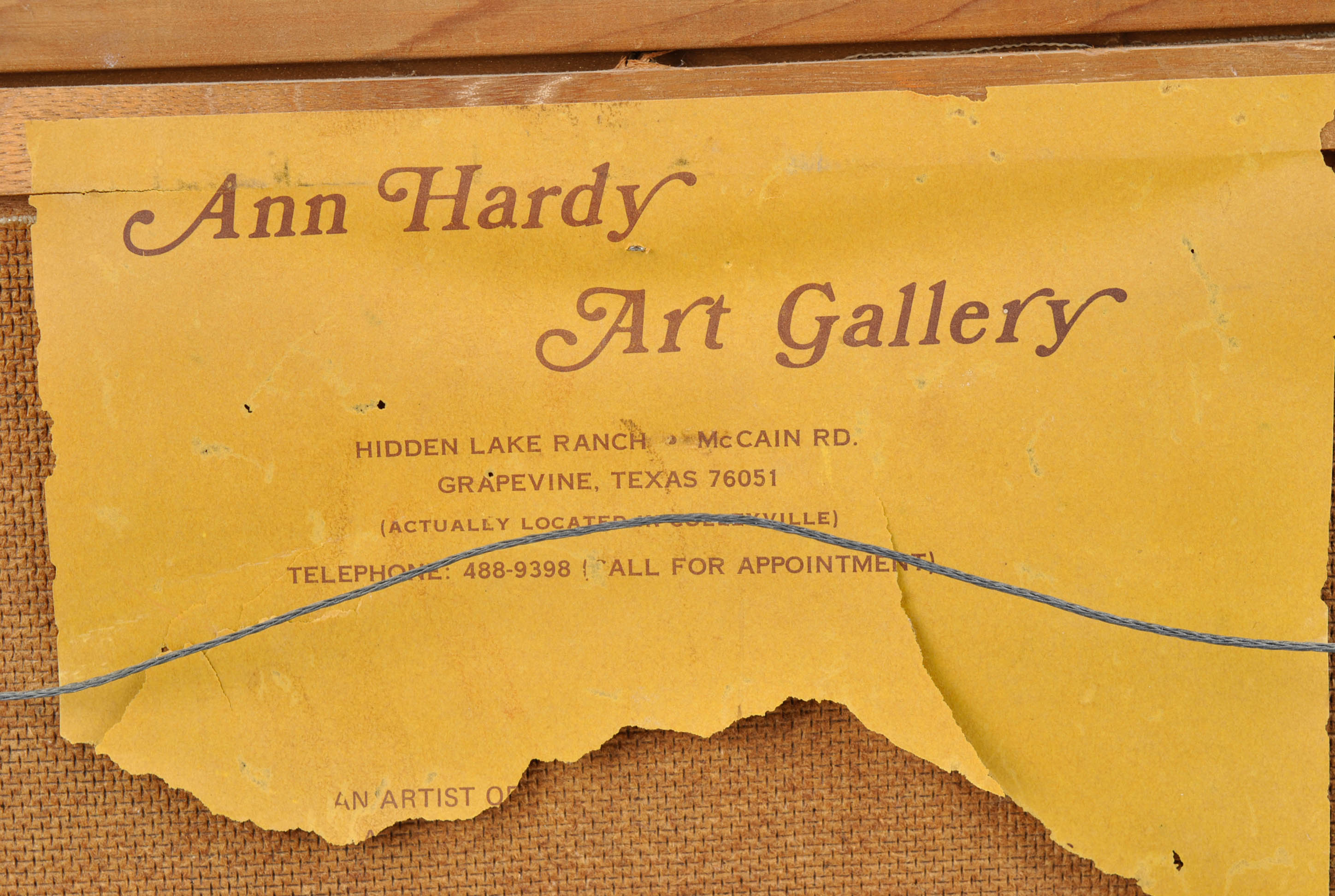 Ann Hardy Still Life Oil Painting