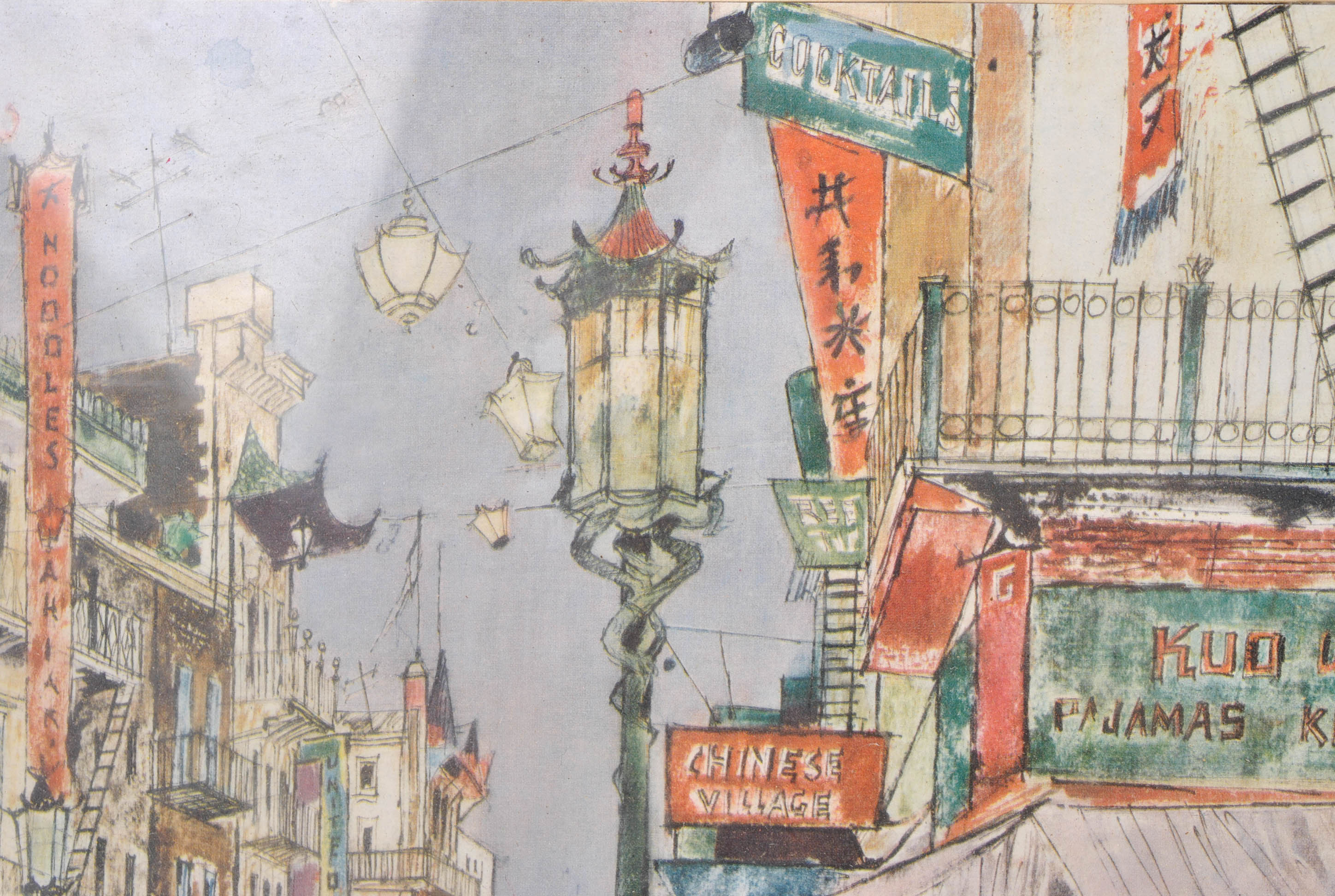 Offset Lithographs of Cities