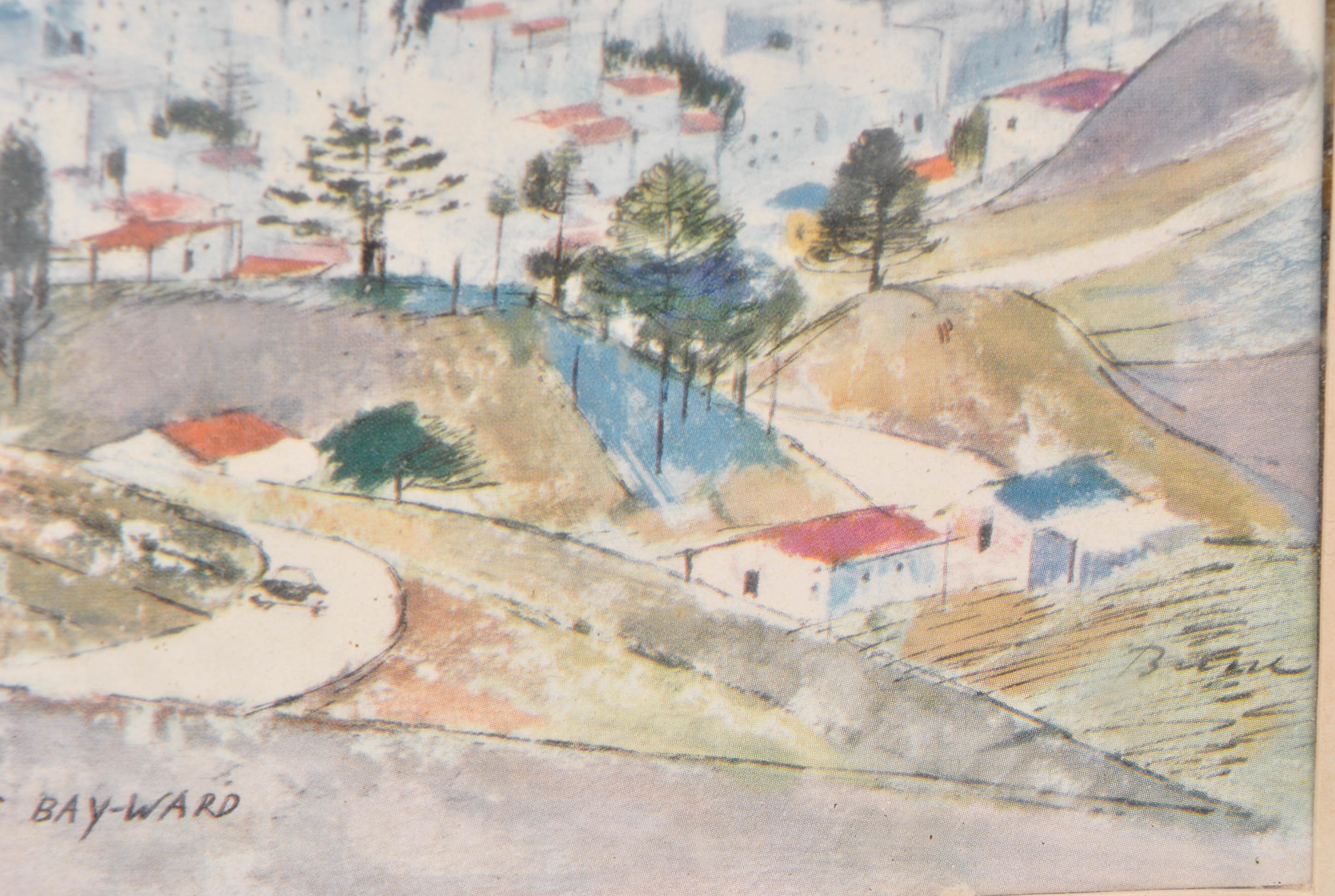 Offset Lithographs of Cities