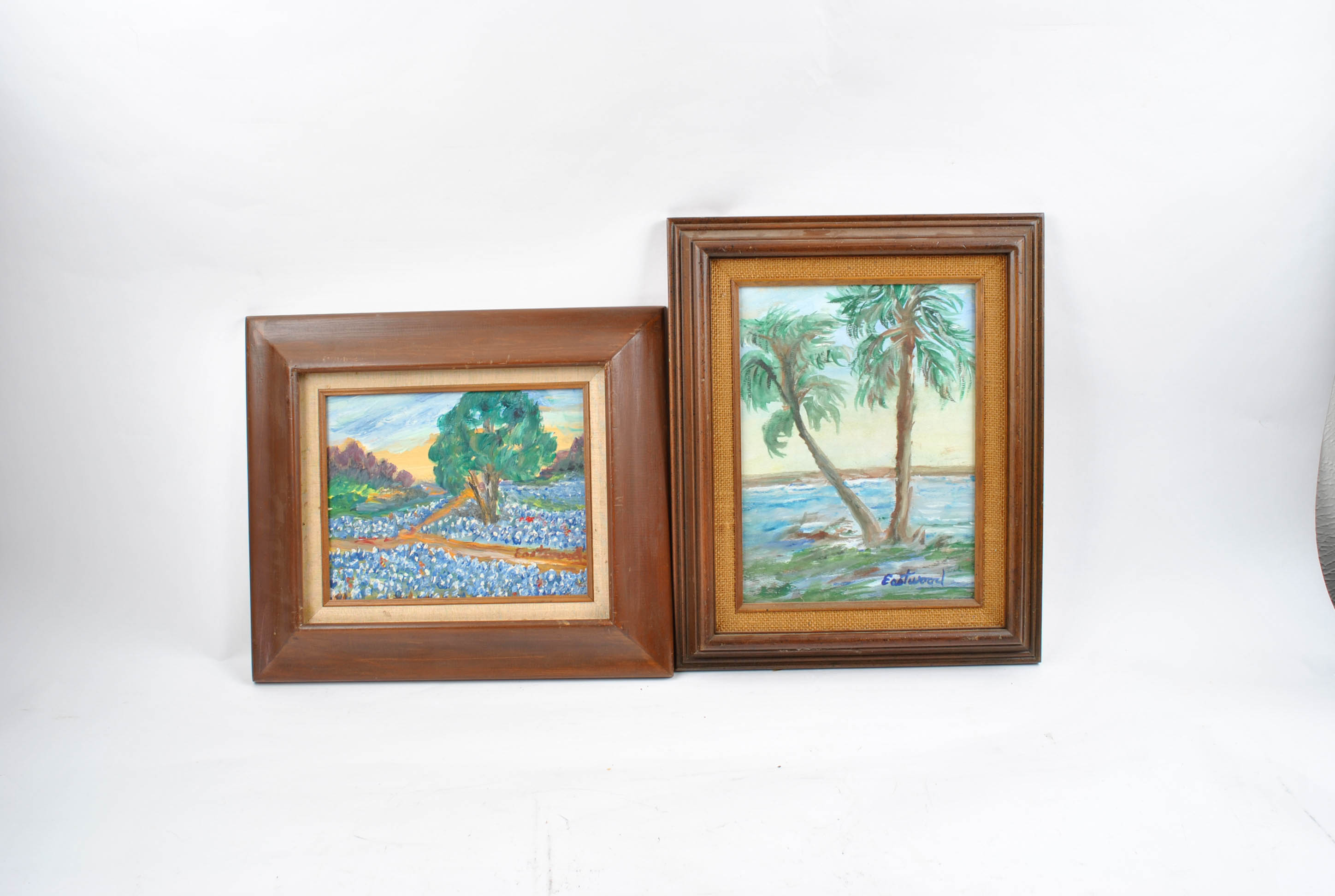 W. Ruth Eastwood Acrylic Landscape Paintings