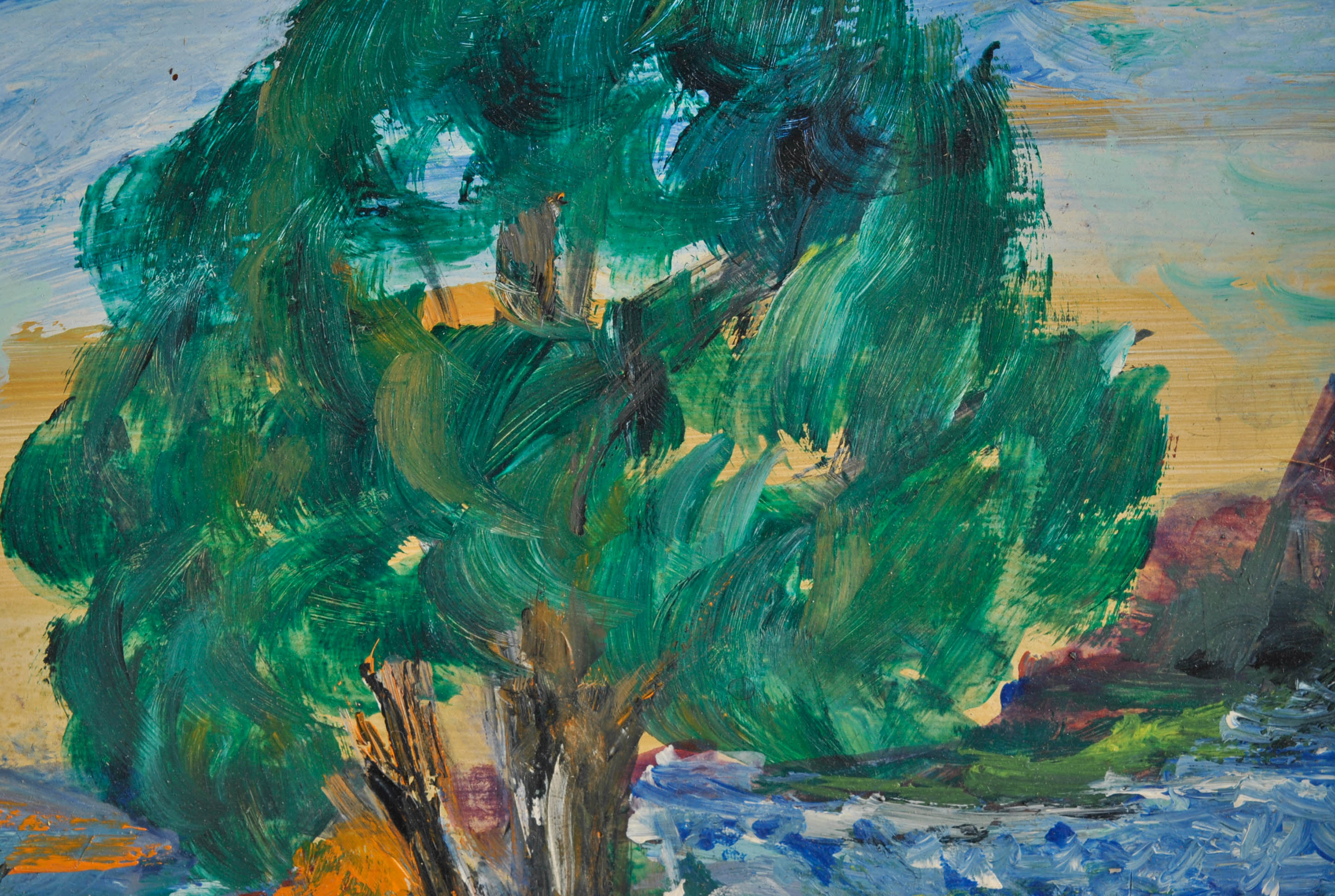 W. Ruth Eastwood Acrylic Landscape Paintings