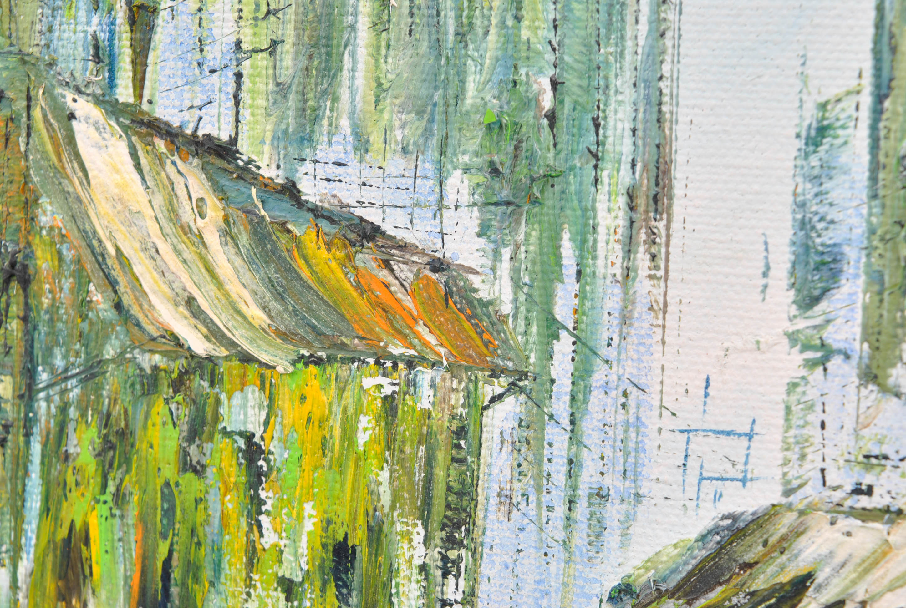 Evelyn Schmedt Oil Paintings of City Streets