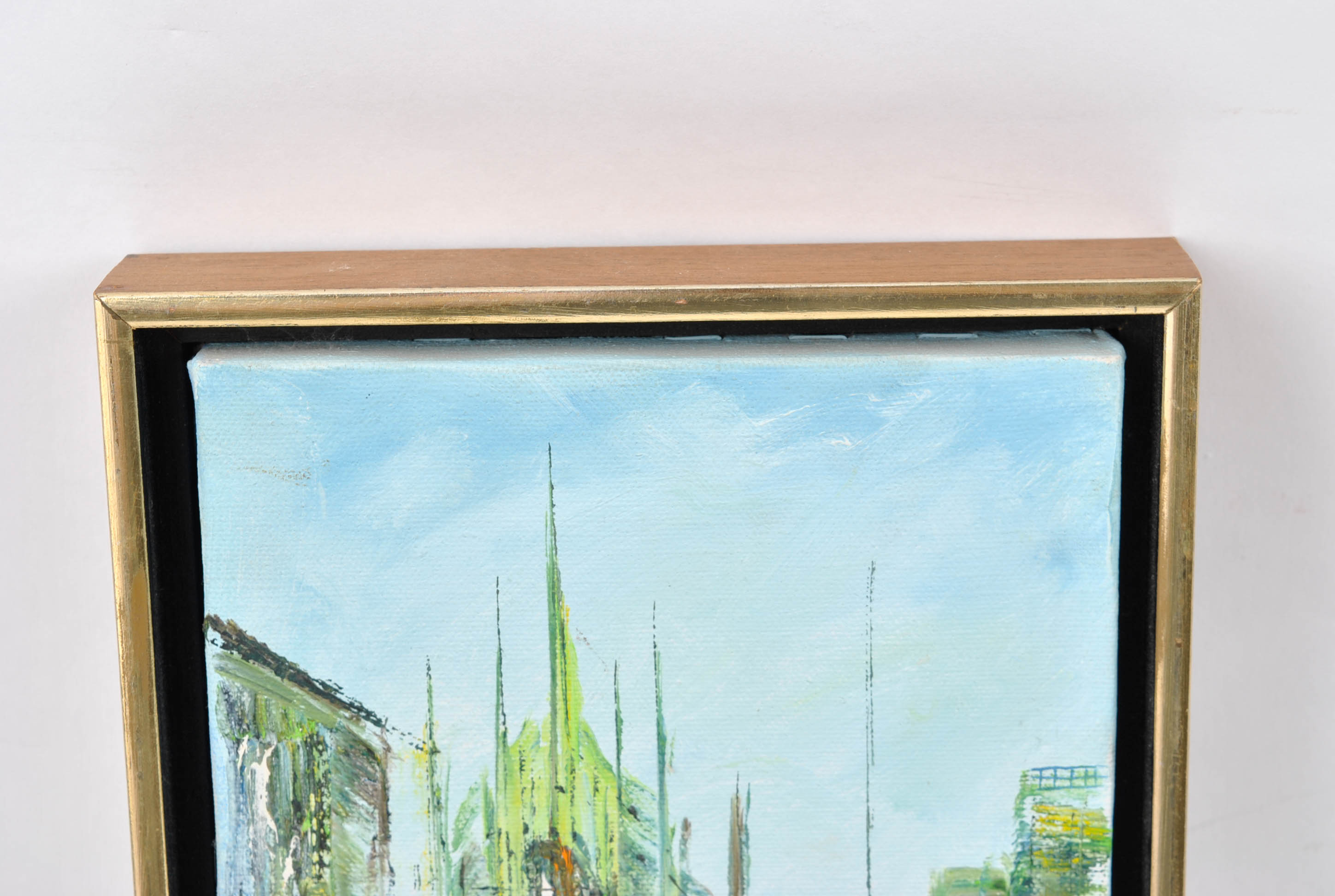 Evelyn Schmedt Oil Paintings of City Streets