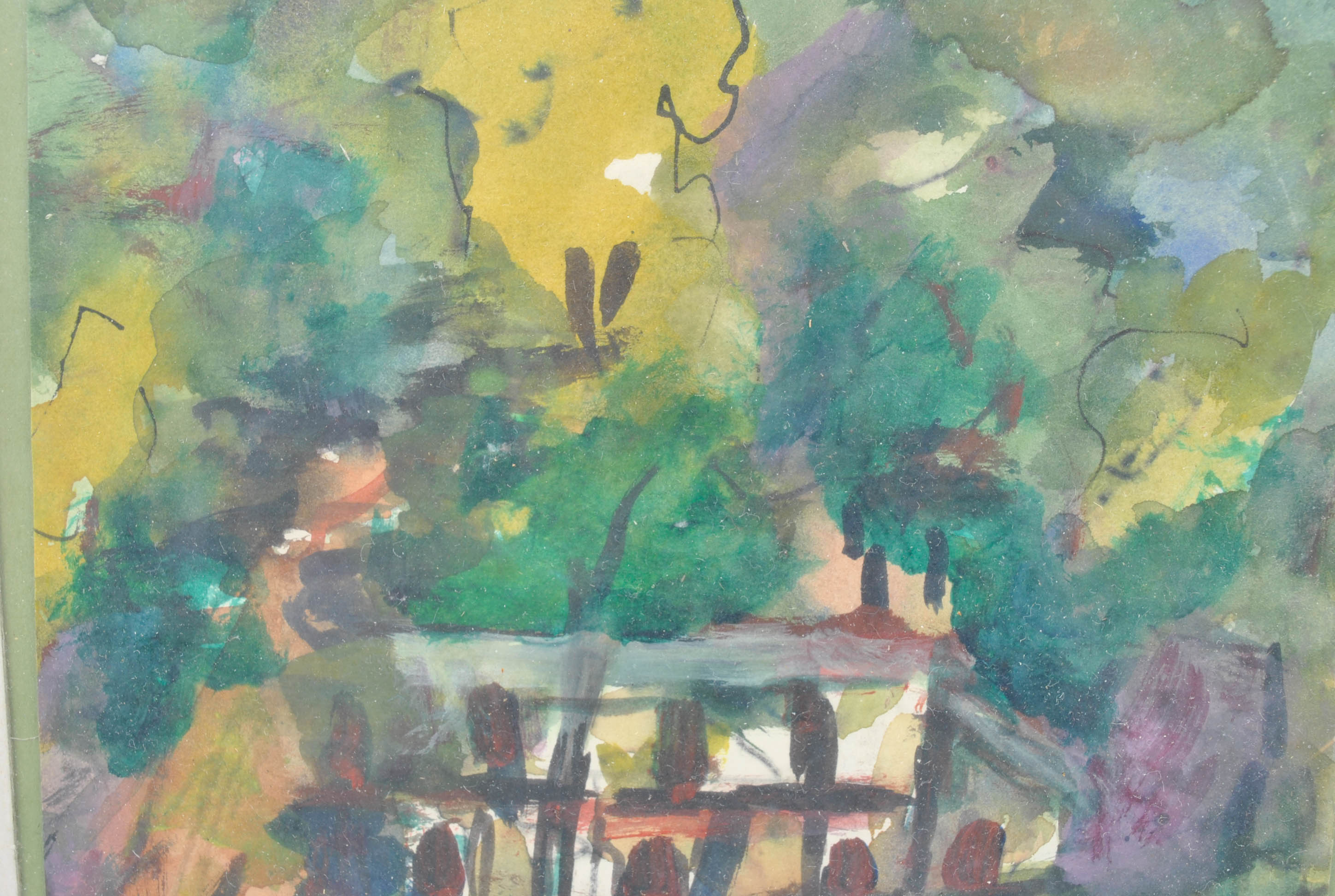 Watercolor Landscape Painting