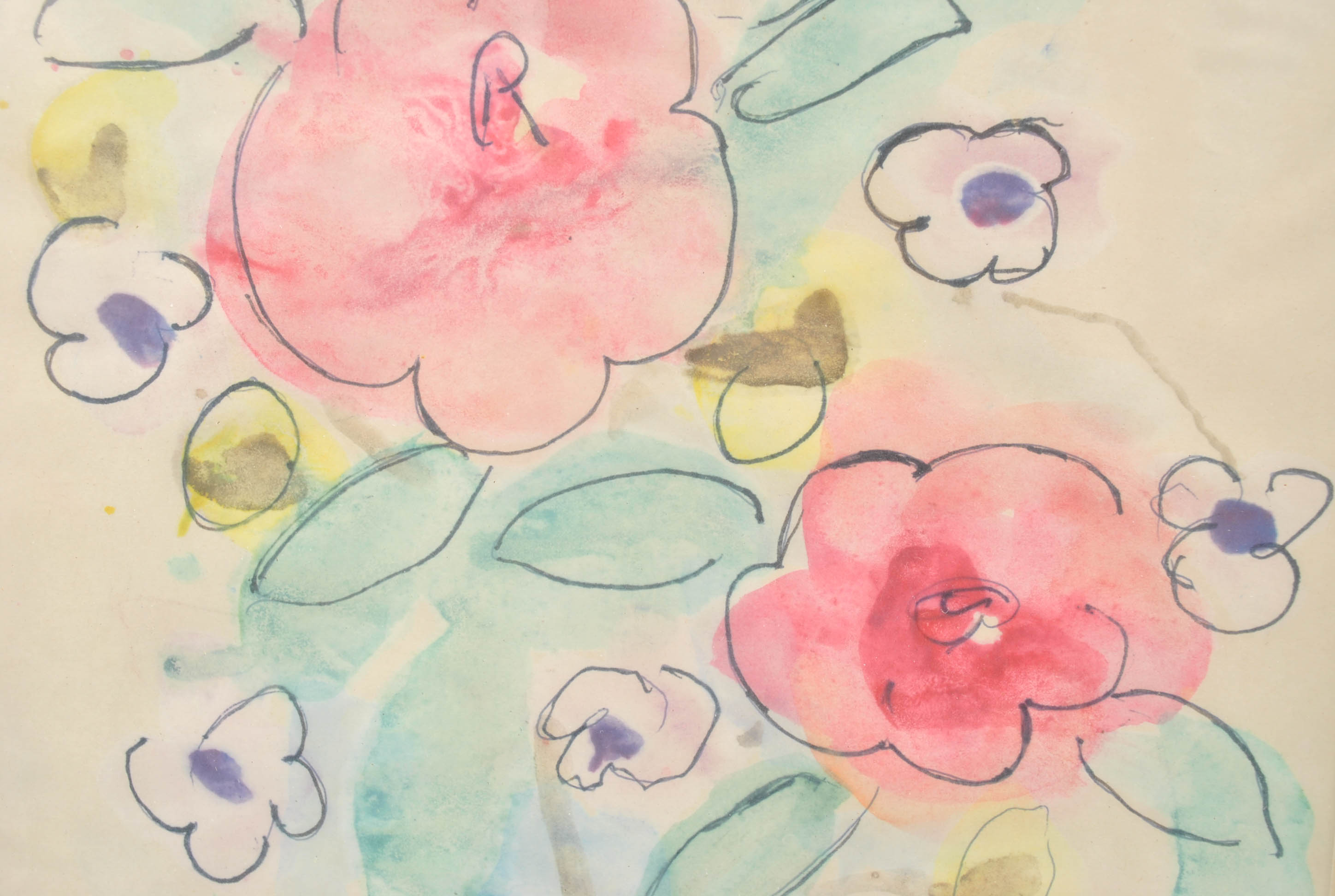 Floral Watercolor Painting by Josephine Mahaffey