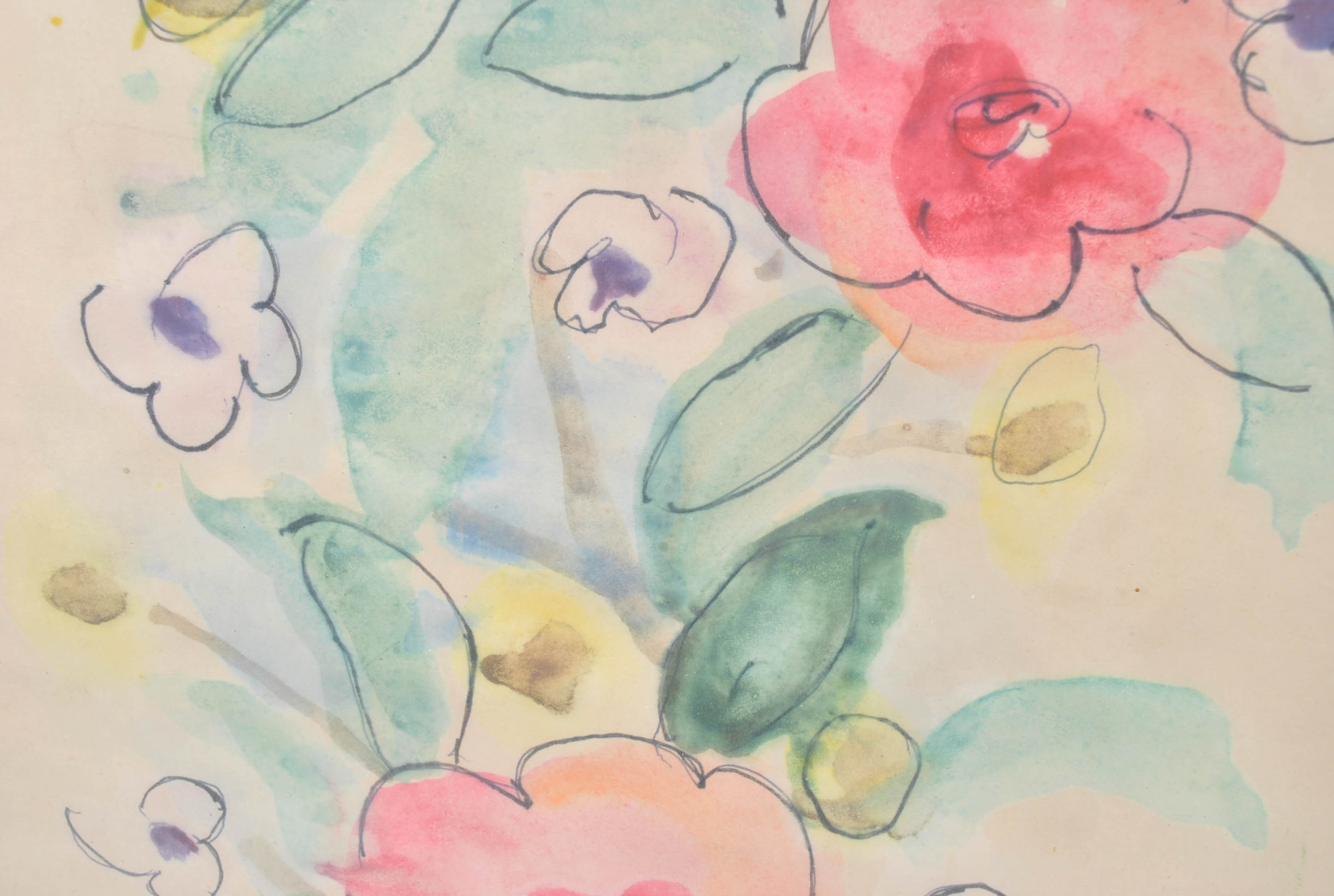 Floral Watercolor Painting by Josephine Mahaffey