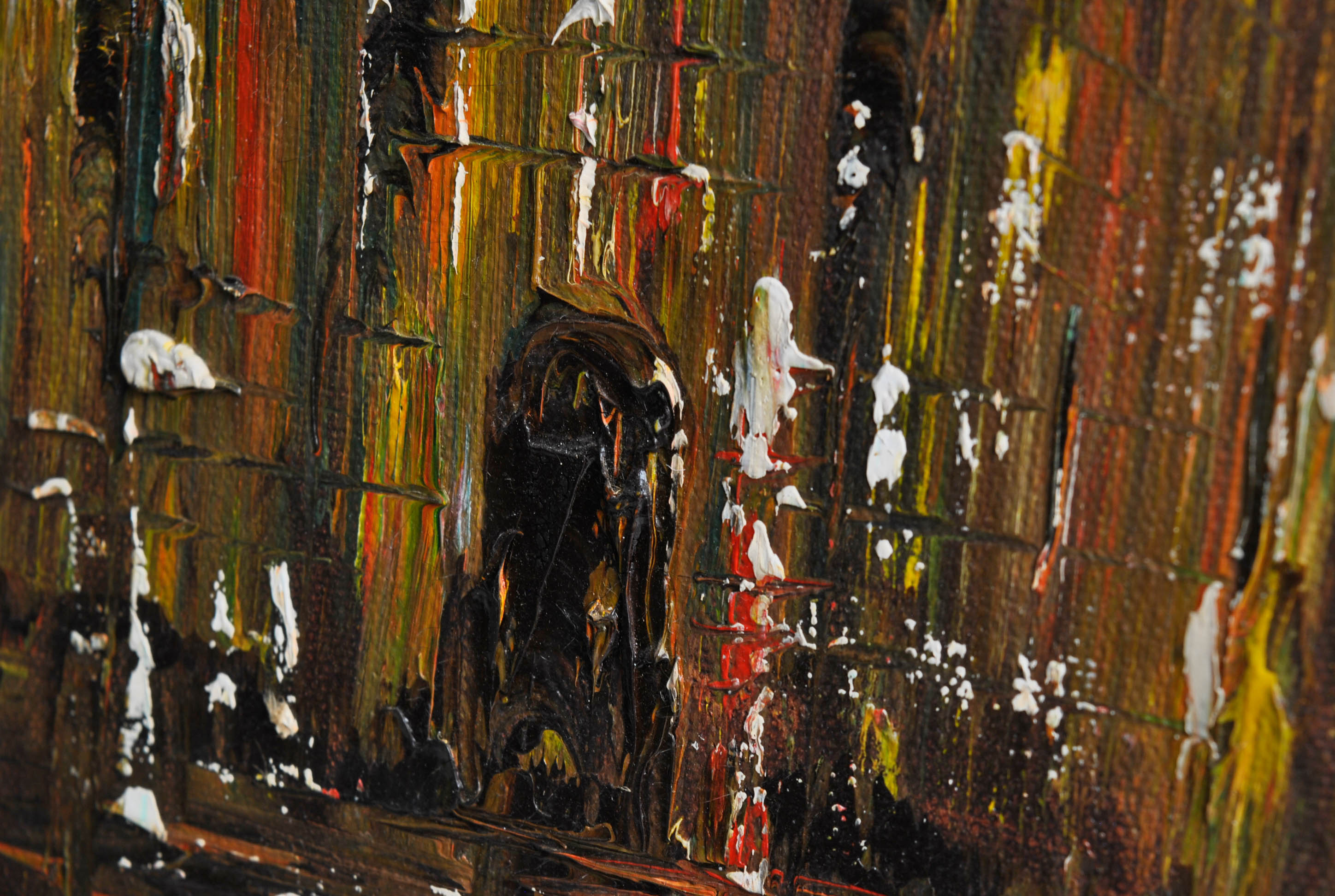 Evelyn Schmedt Oil Painting of Architecture