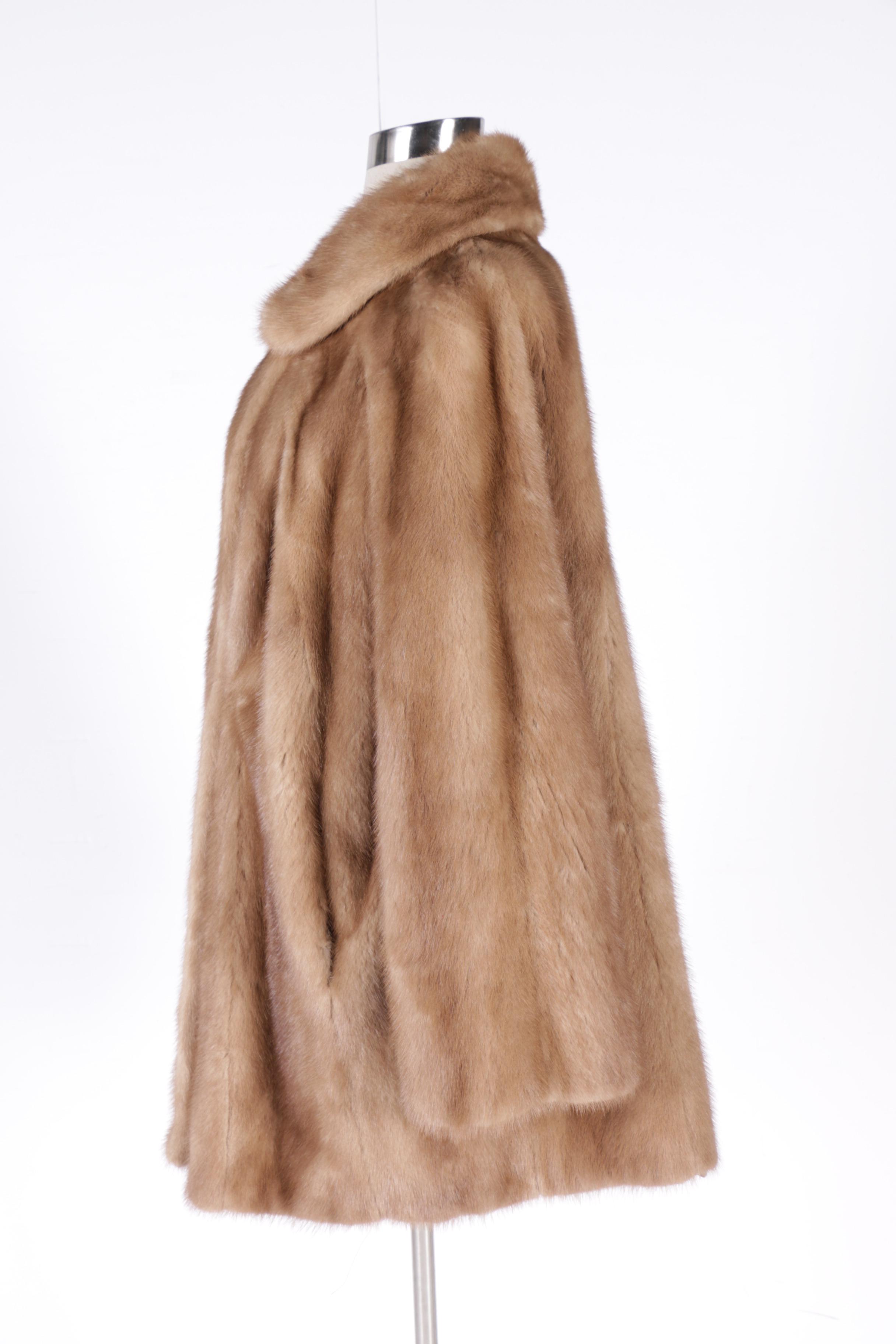 Women's Vintage Stripling's Mink Fur Coat
