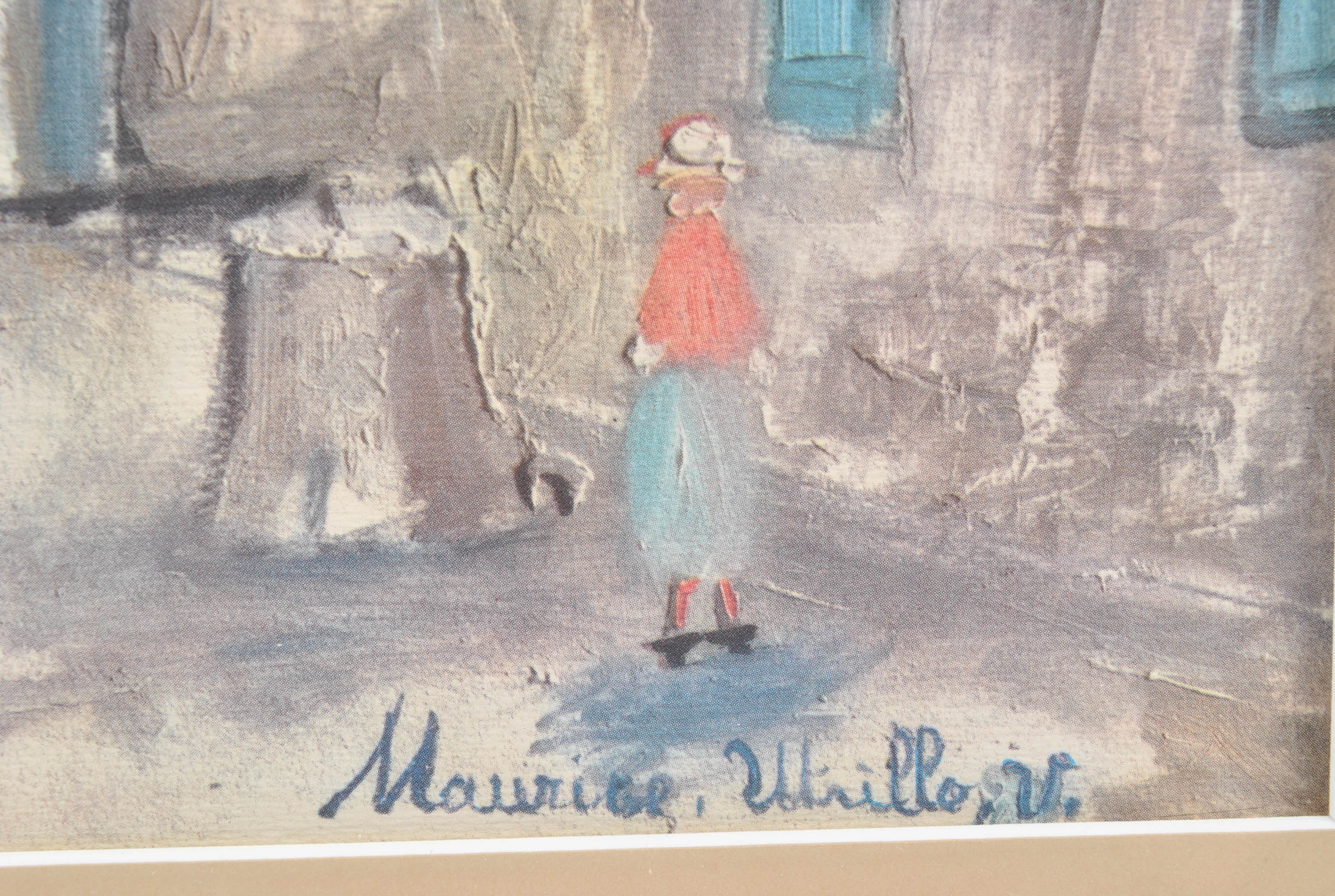 After Maurice Utrillo Offset Lithograph