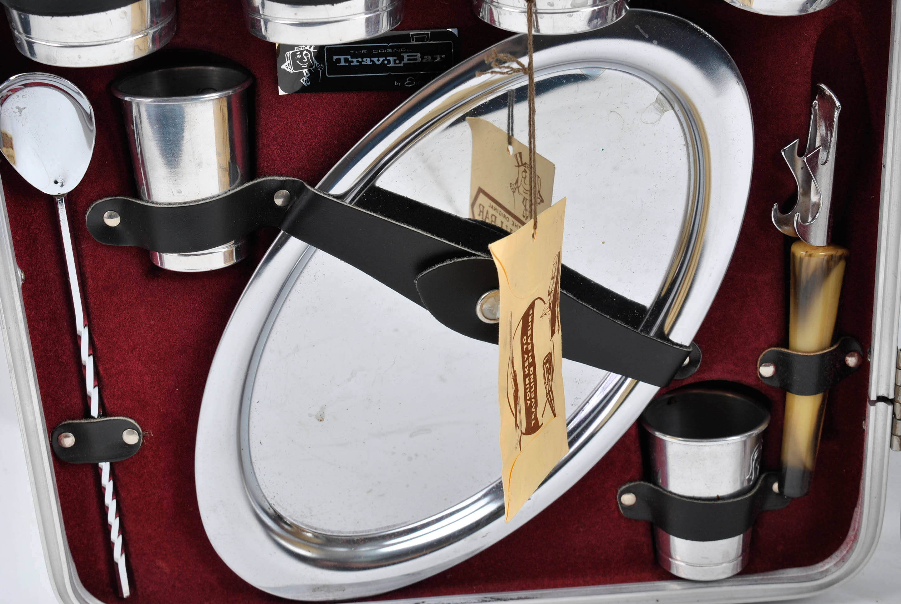 Vintage "The Original Trav-L-Bar" By Ever-Ware