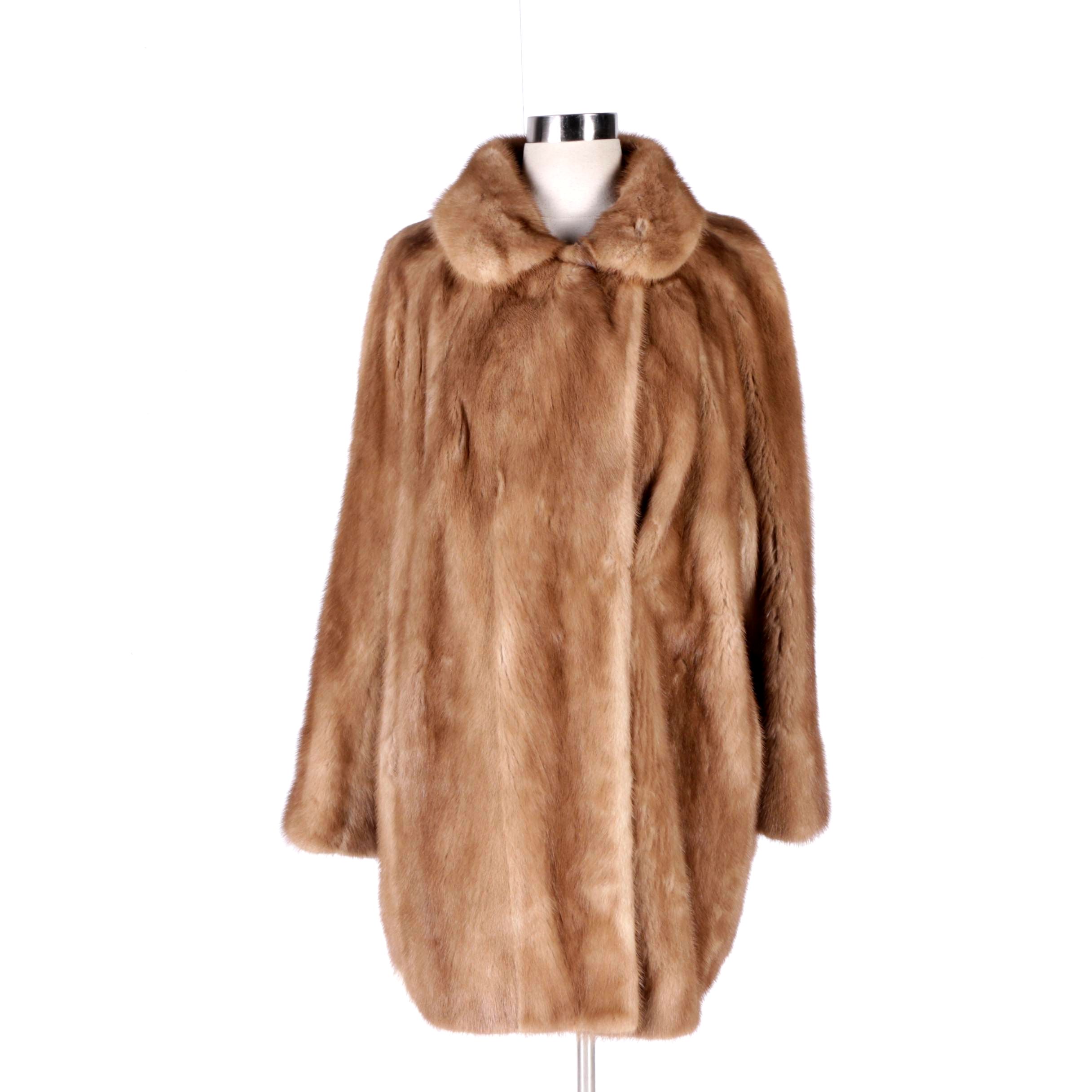 Women's Vintage Stripling's Mink Fur Coat