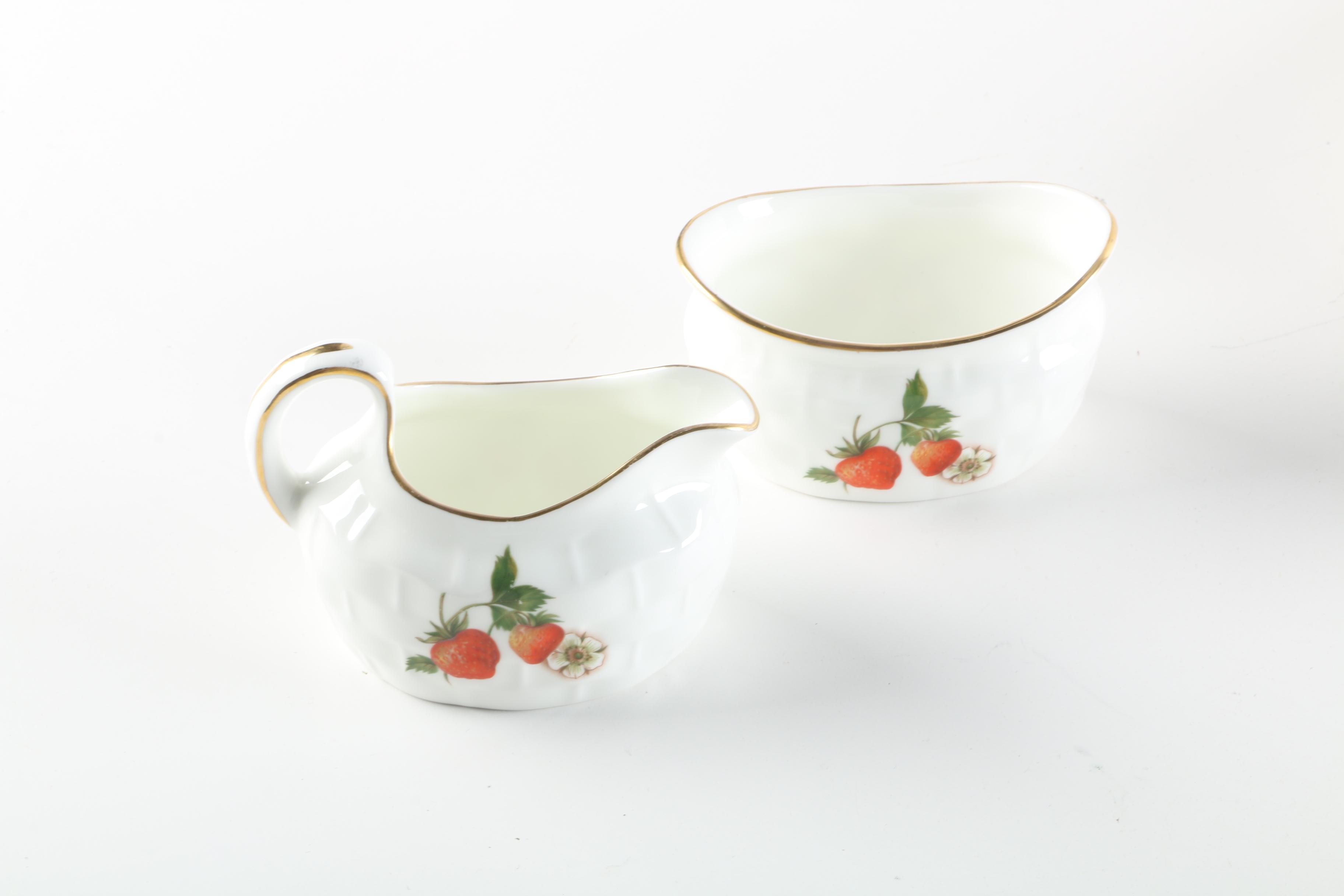 Oakley China Ltd. Bone China Strawberry Basket