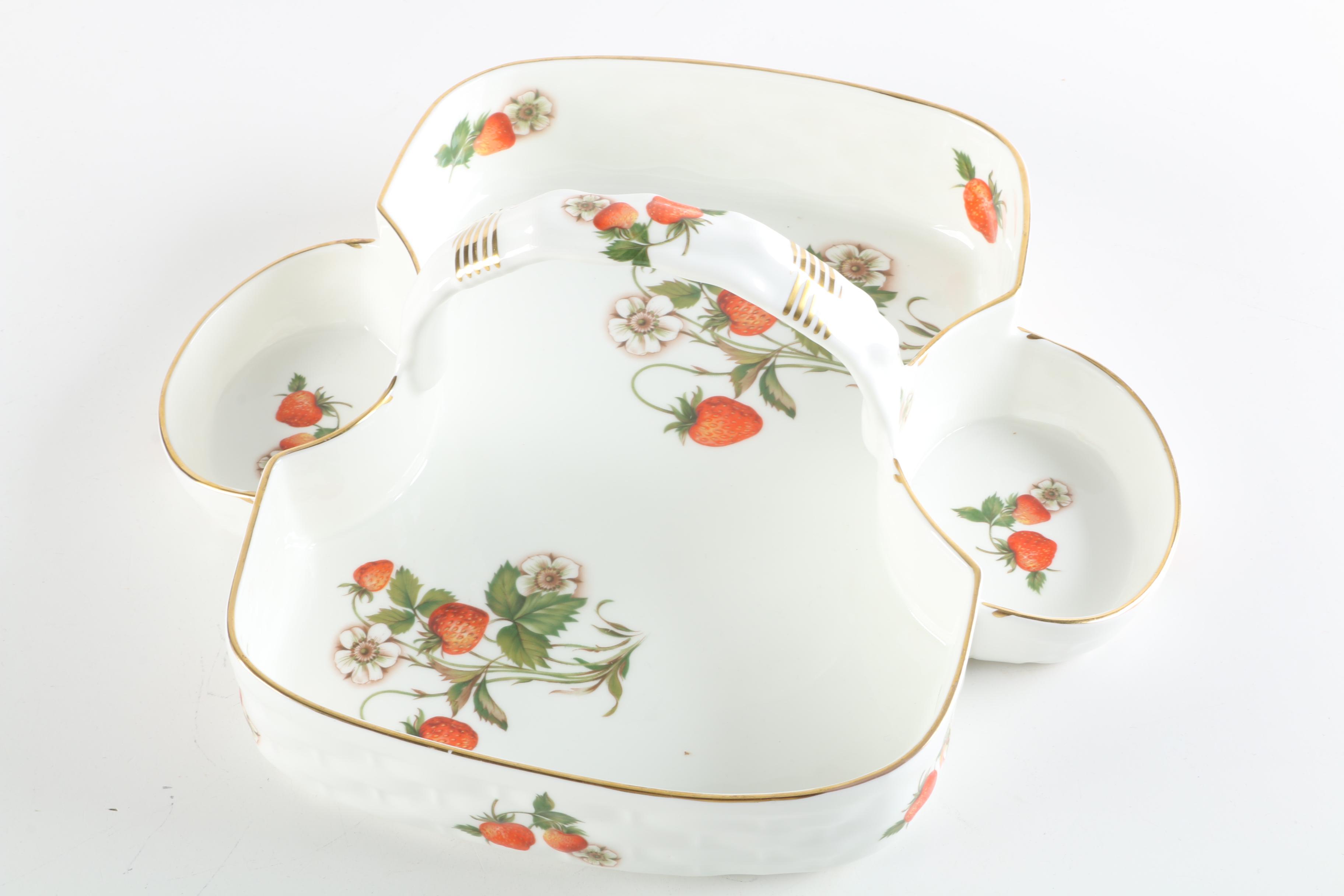 Oakley China Ltd. Bone China Strawberry Basket