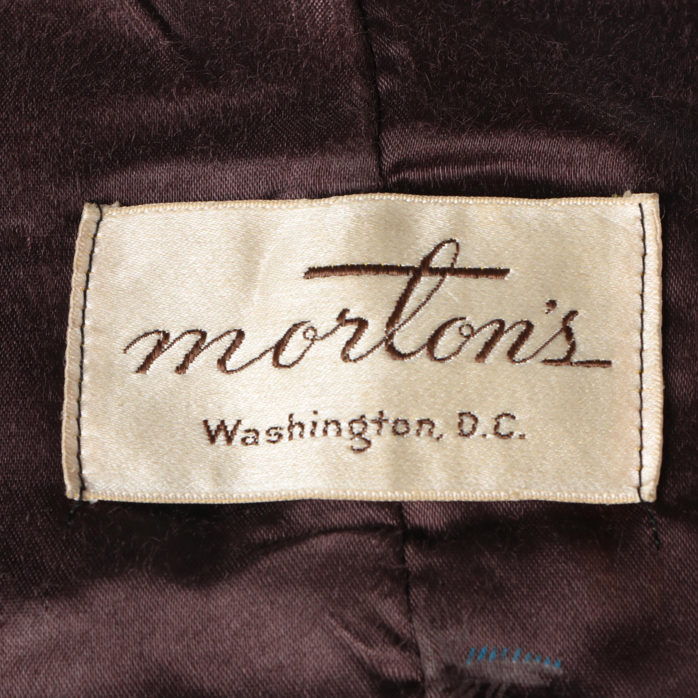 Vintage Morton's Dyed Beaver Fur Stole