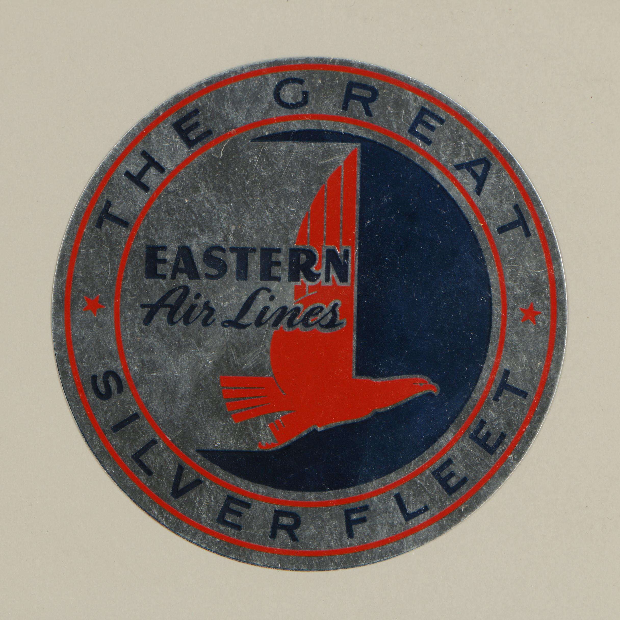 Vintage Framed Airline Luggage Tags