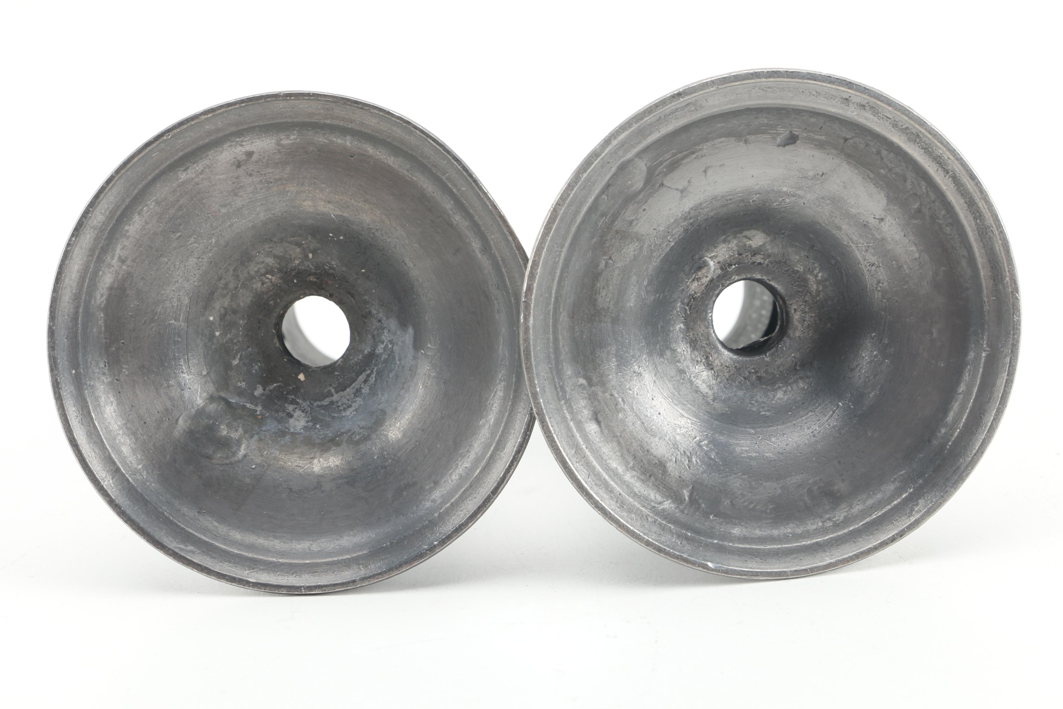 Pewter Candlestick Holders and Decor Including John Somers