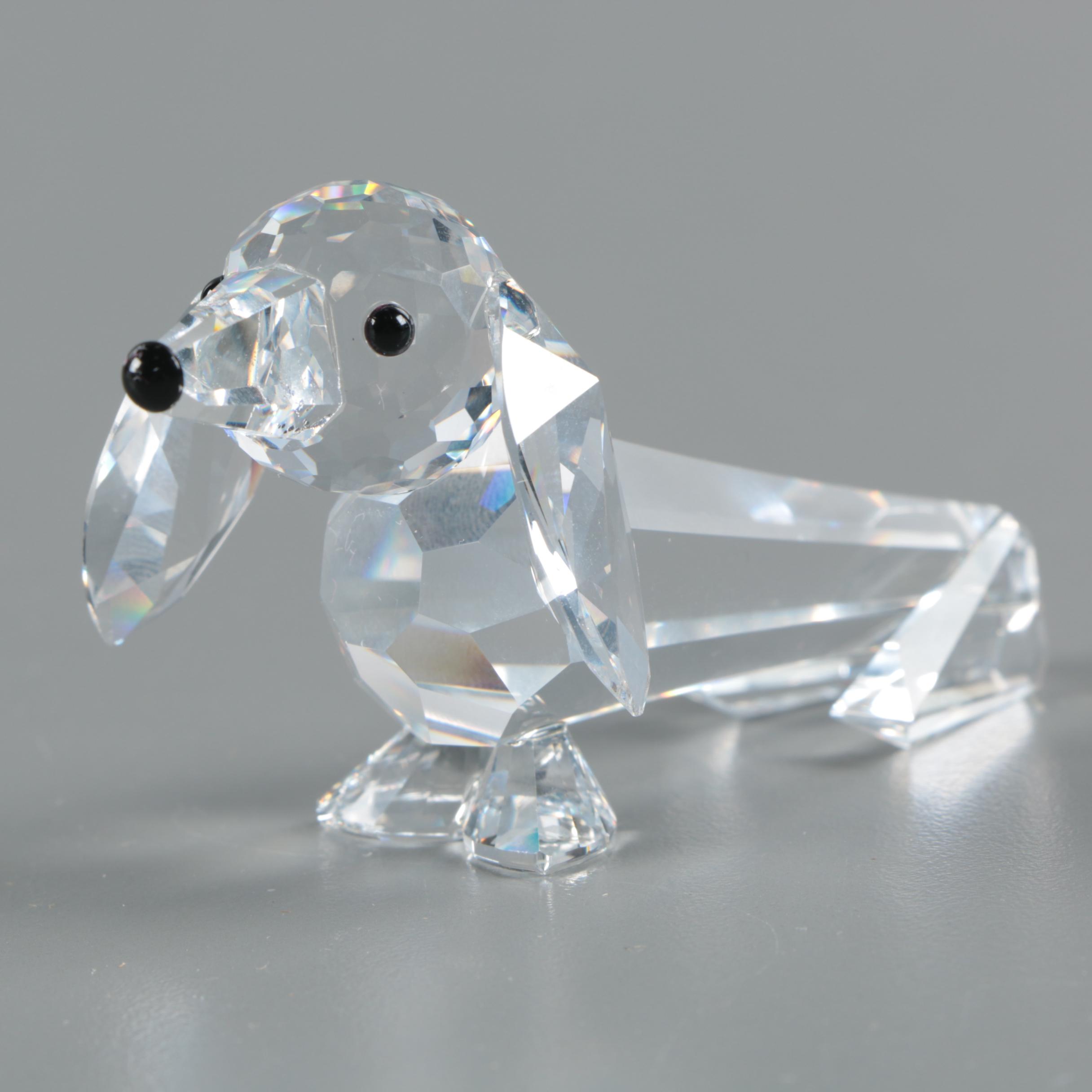 Swarovski Crystal "Dachshund" Figurine