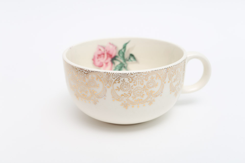 Vintage Crooksville "Delmar Rose" Dinnerware