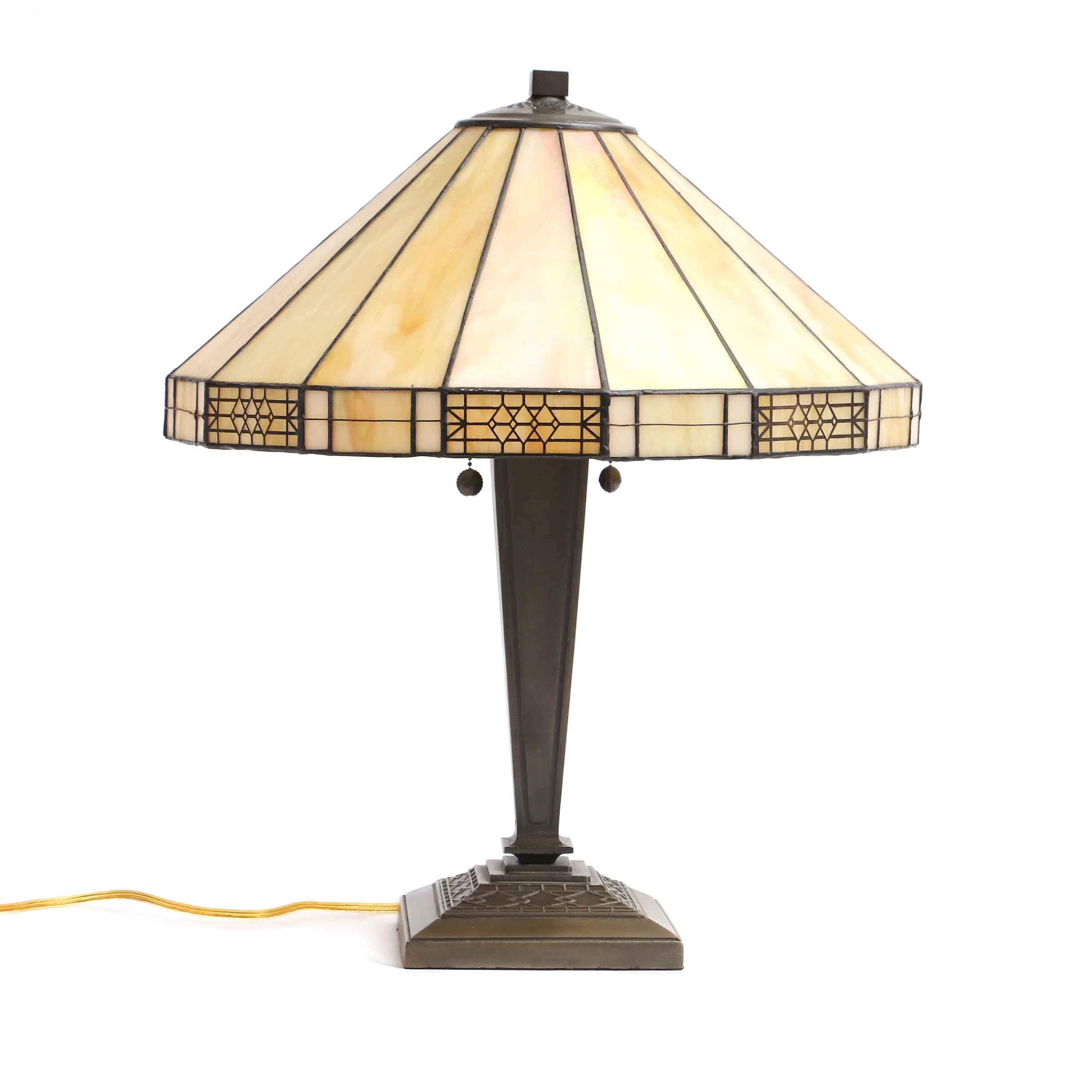 Dale Tiffany Stained Glass Table Lamp