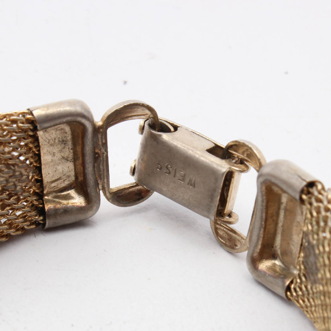 Vintage Weiss Costume Jewelry Bracelet and Earring Set