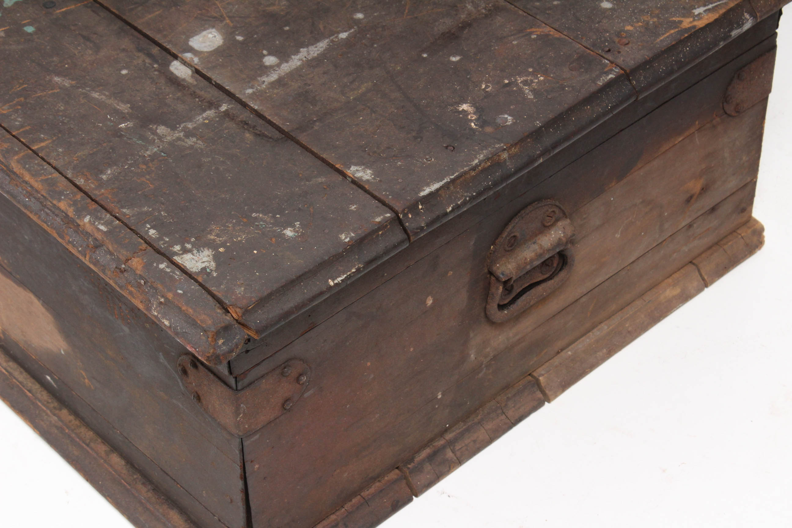 Antique Wooden Tool Chest