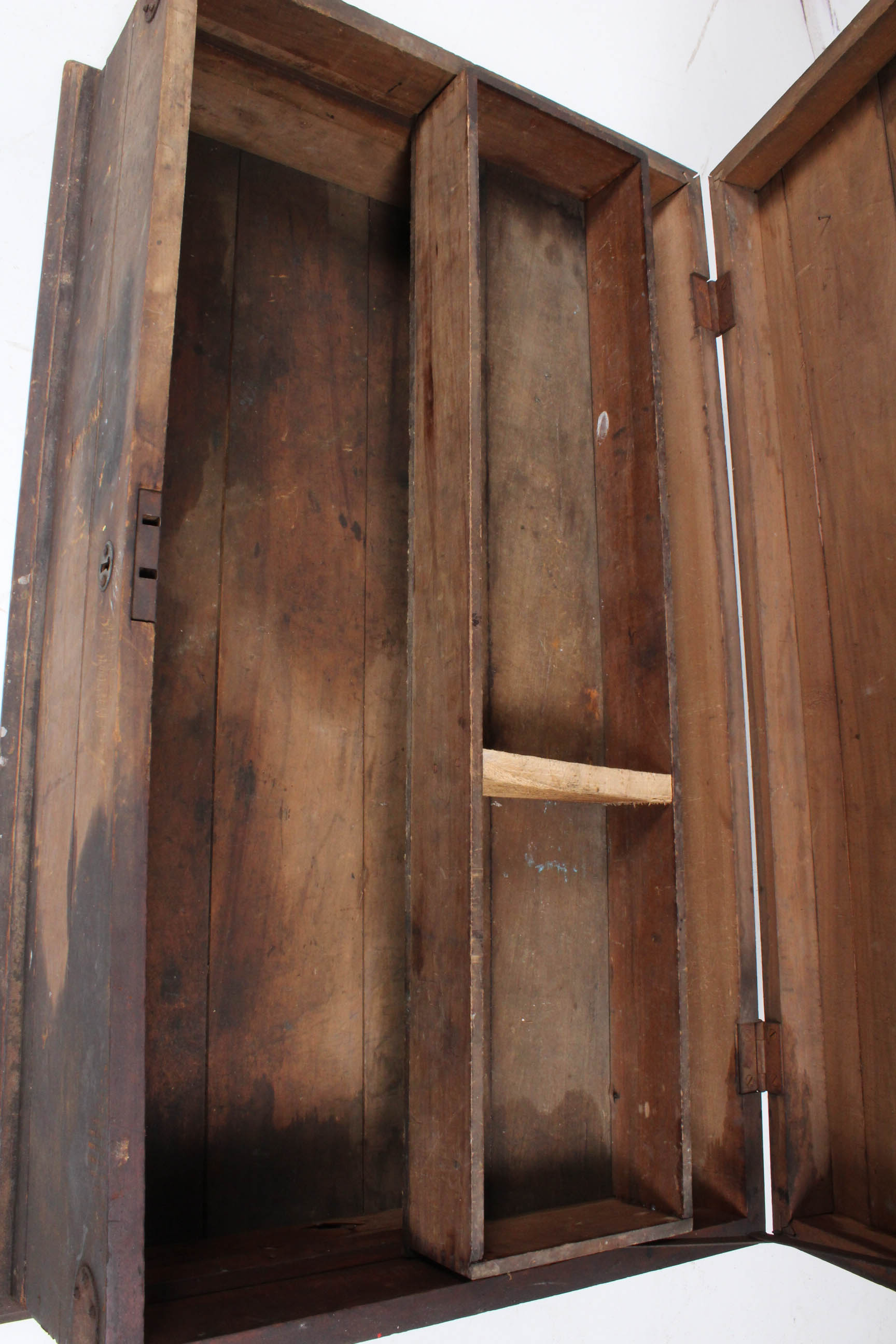 Antique Wooden Tool Chest