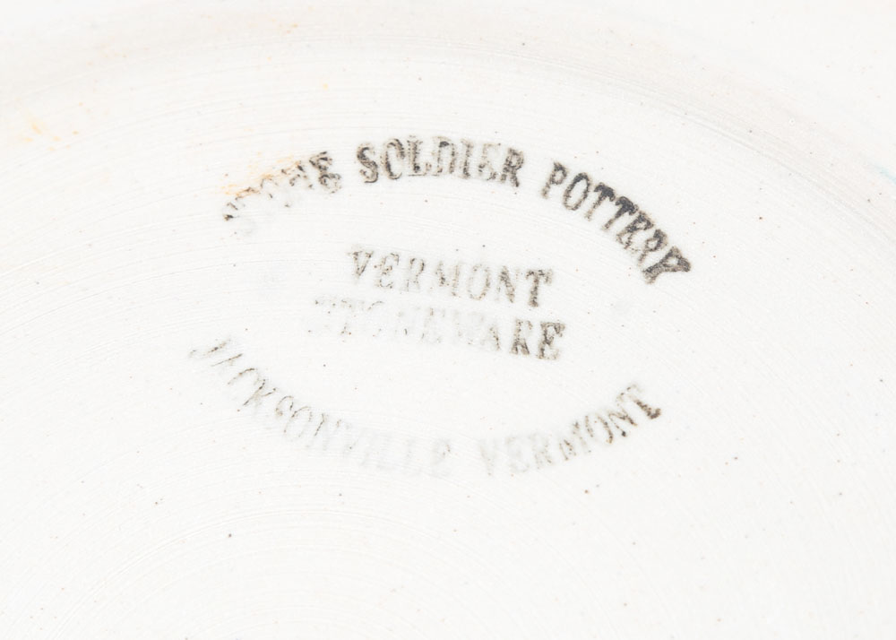 Vermont Stoneware Stone Soldier Art Pottery