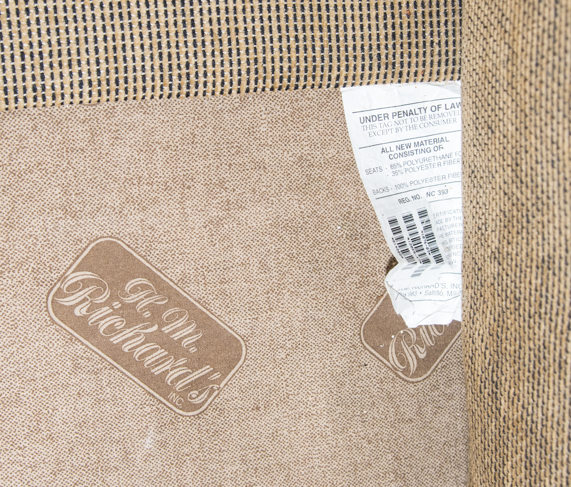 H.M. Richards Inc Sofa