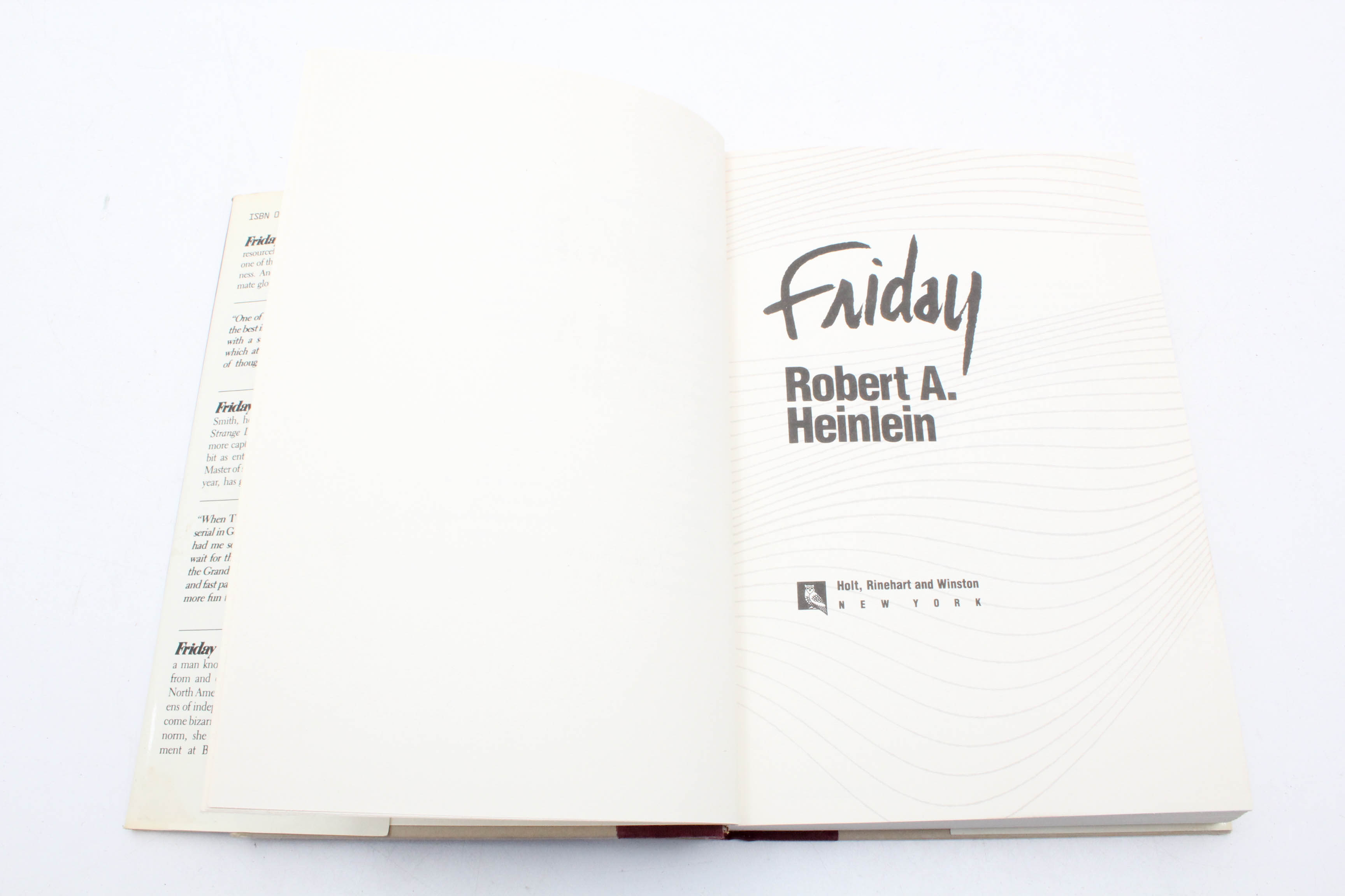 First Editions "Friday" by Heinlein and "Chapterhouse: Dune" by Herbert