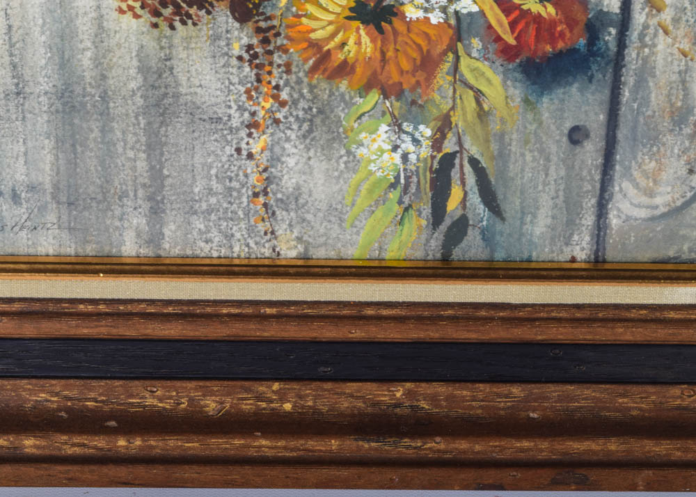 "Farewell Summer Friends" Dry Brush by Catherine Garnes Heintz