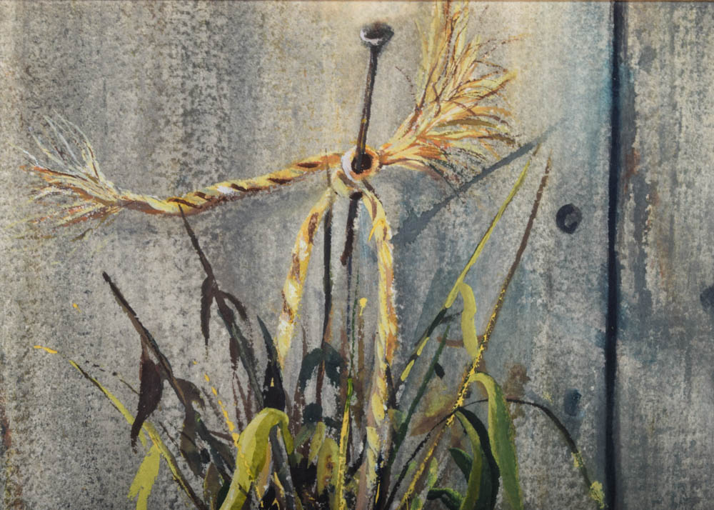 "Farewell Summer Friends" Dry Brush by Catherine Garnes Heintz